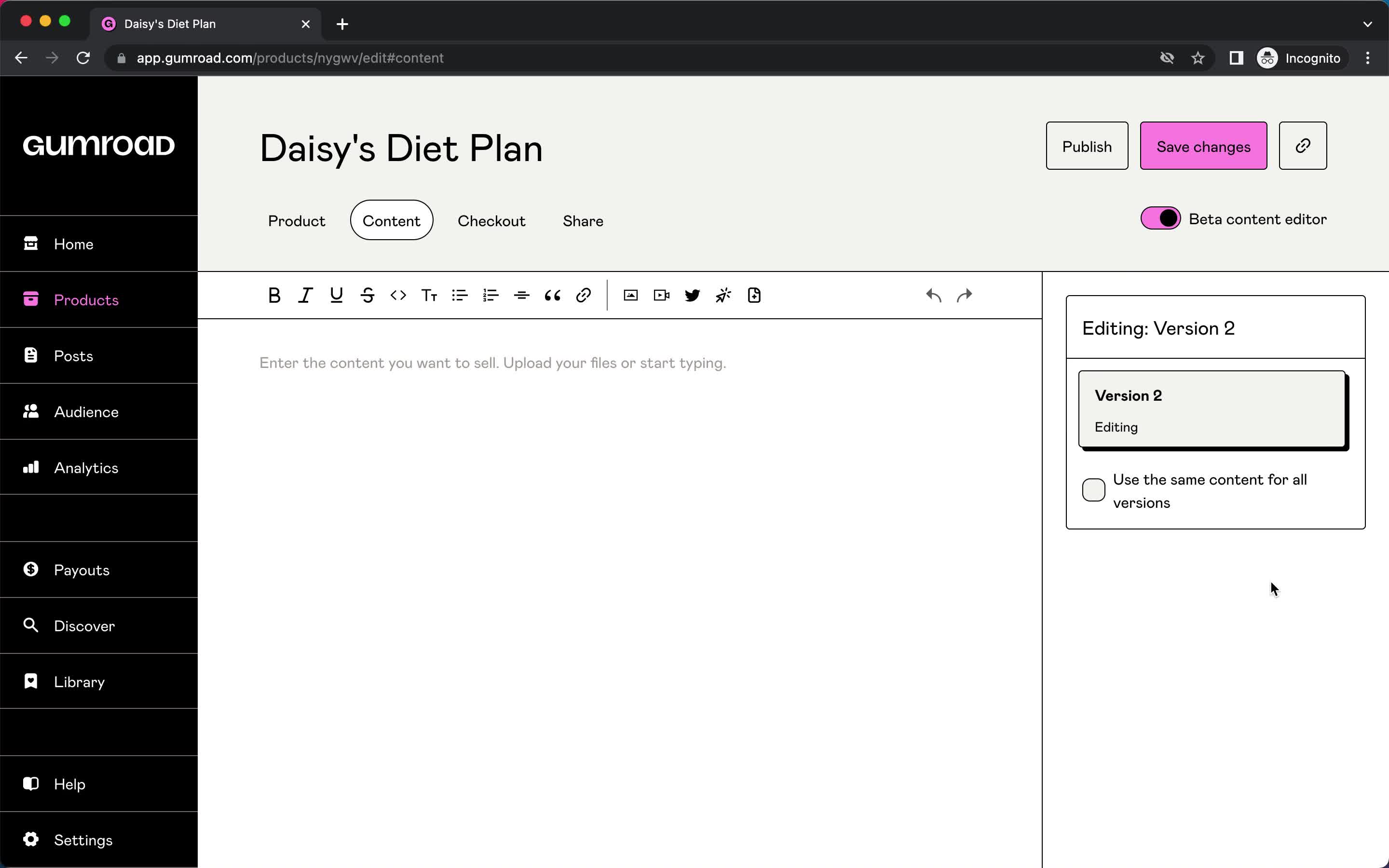 Onboarding screenshot