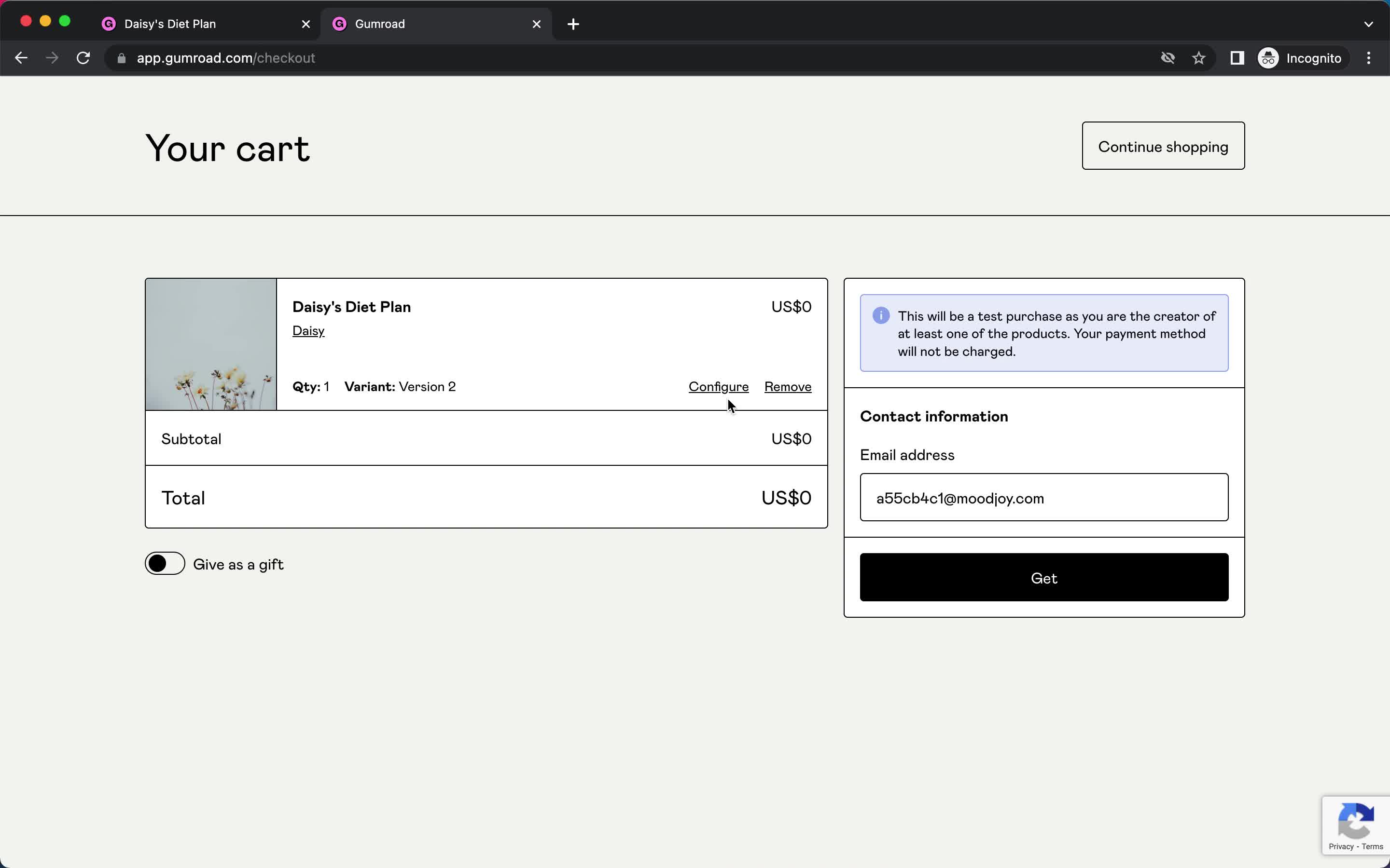 Onboarding screenshot