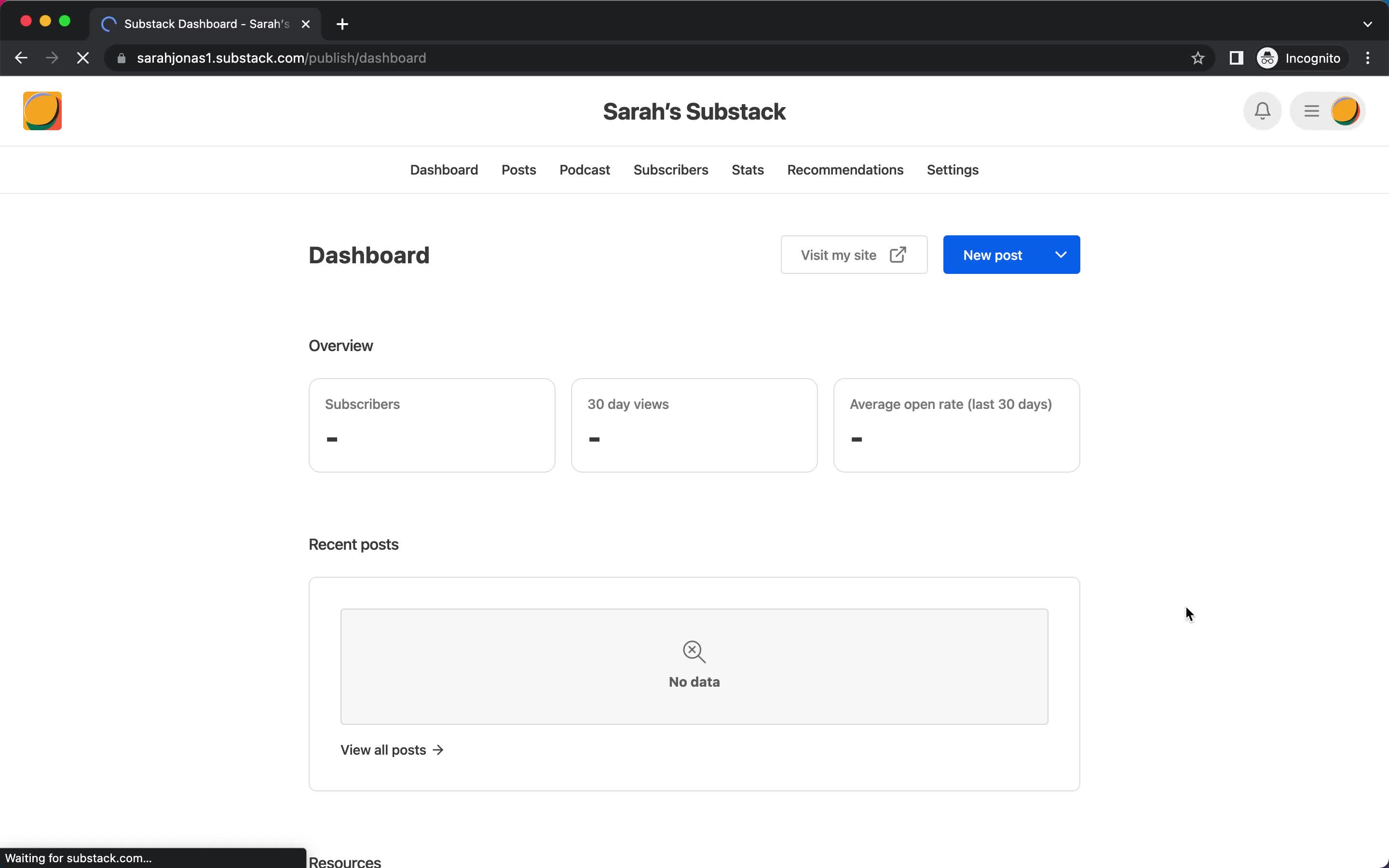Onboarding screenshot