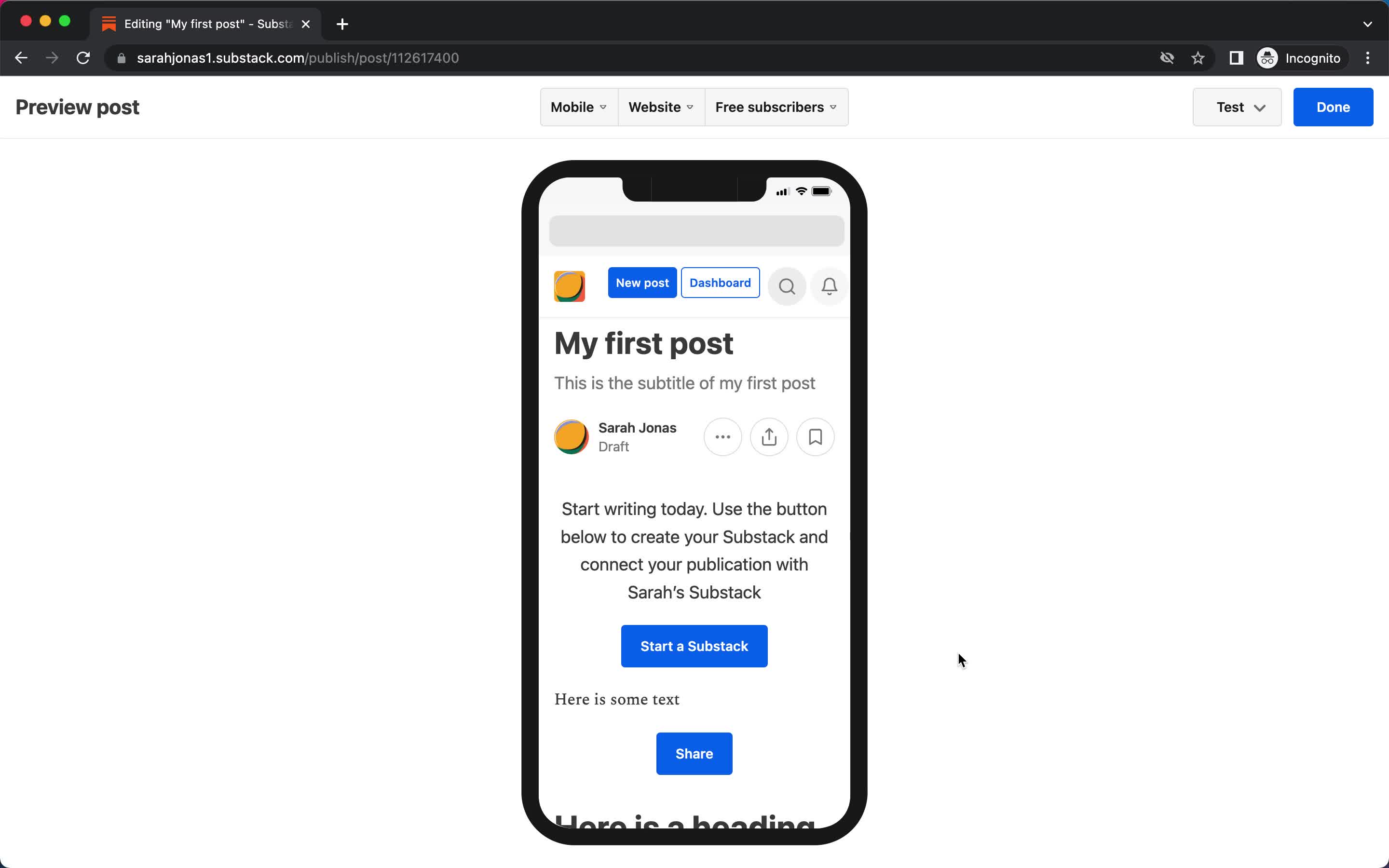 Onboarding screenshot