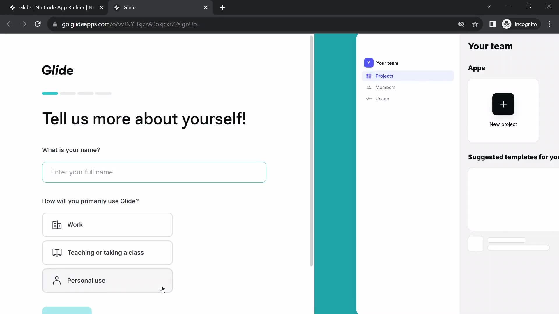 Onboarding on Glide video thumbnail