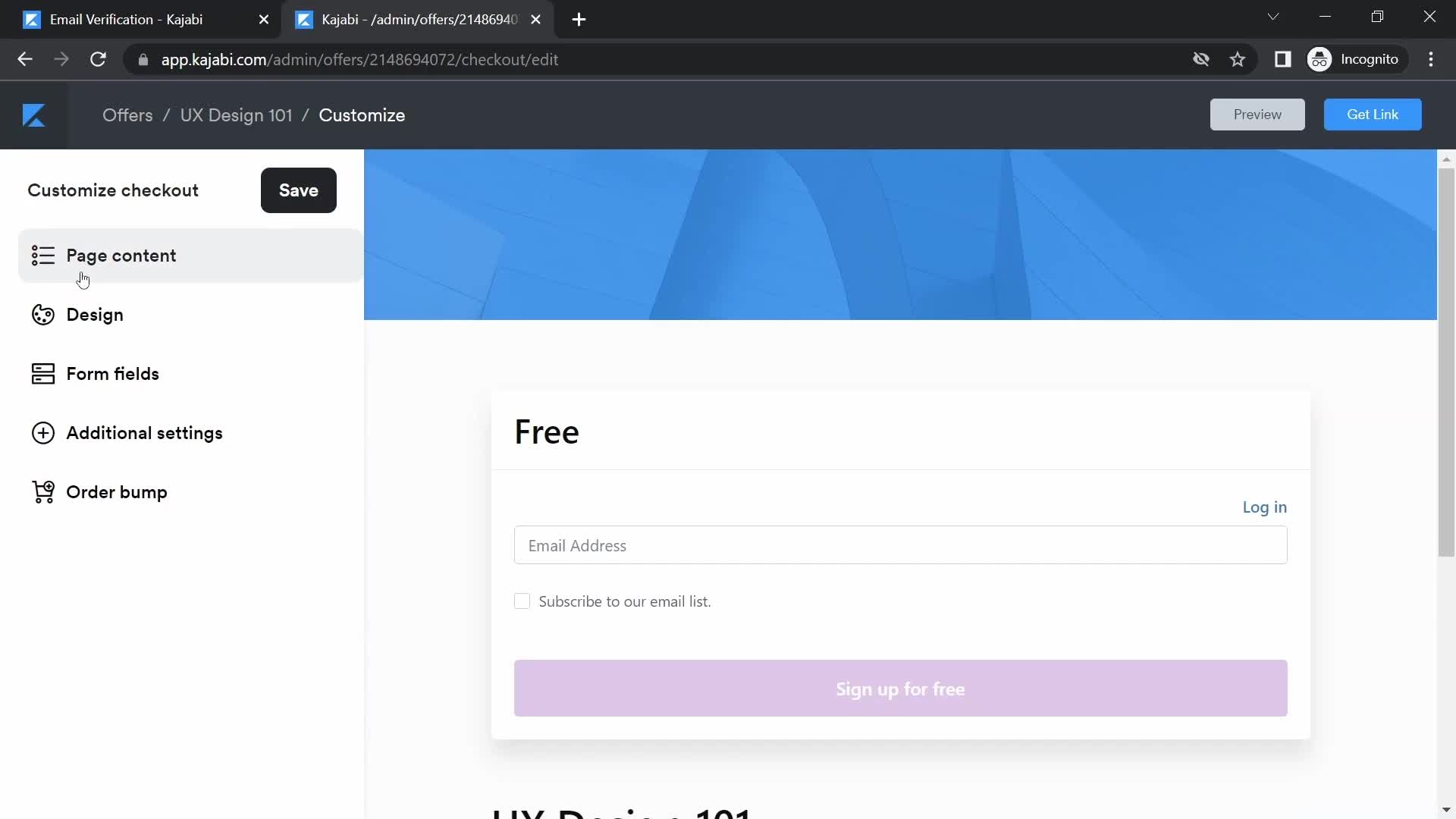 Onboarding screenshot