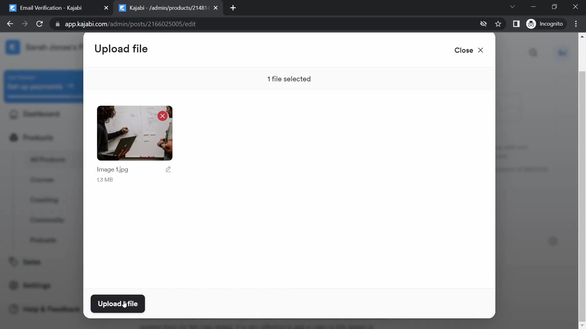 Onboarding screenshot