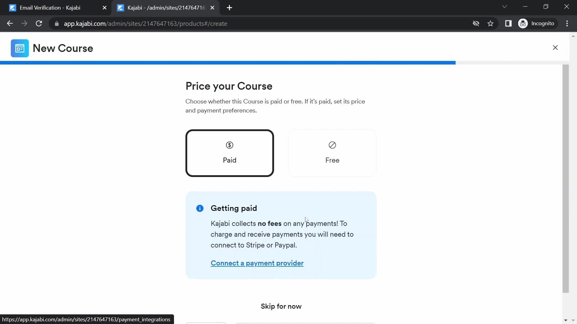 Onboarding screenshot