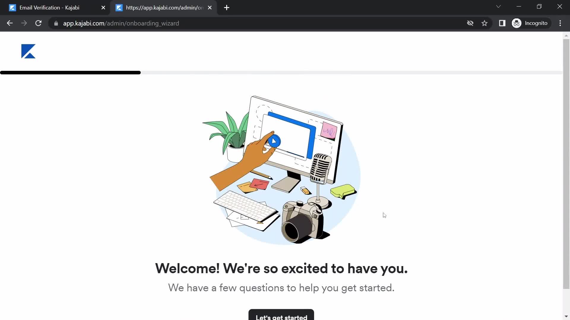 Onboarding screenshot