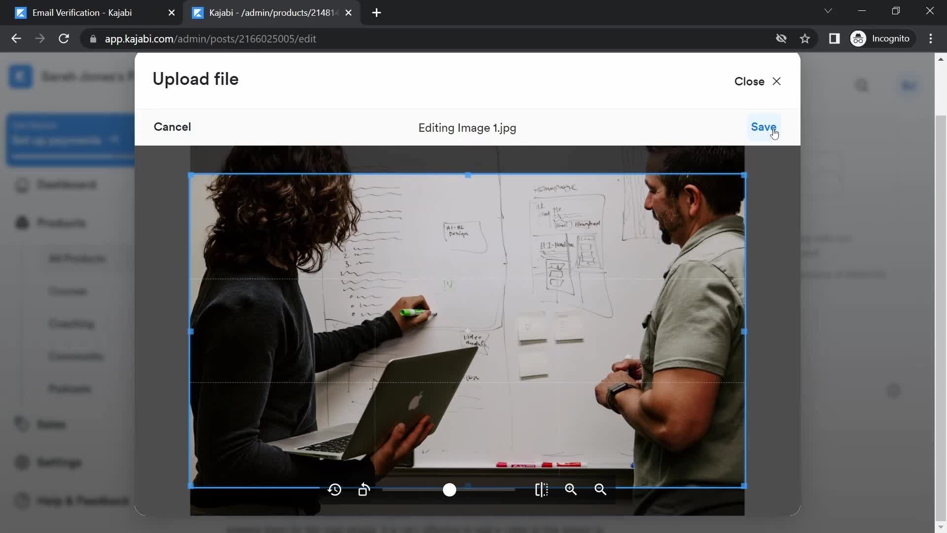 Onboarding screenshot