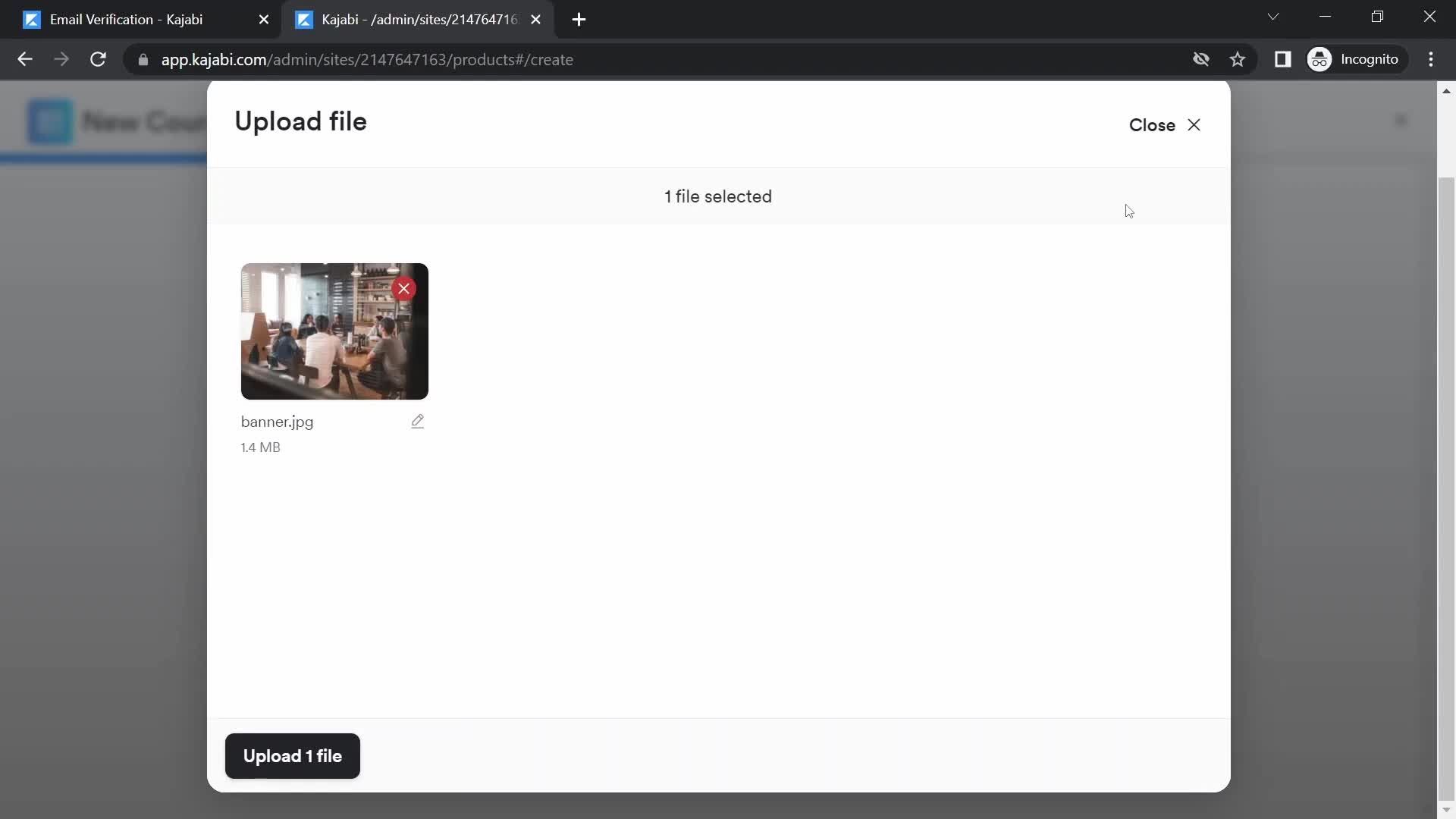 Onboarding screenshot