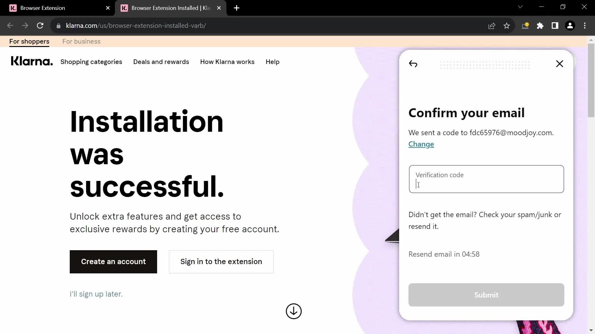 Onboarding screenshot