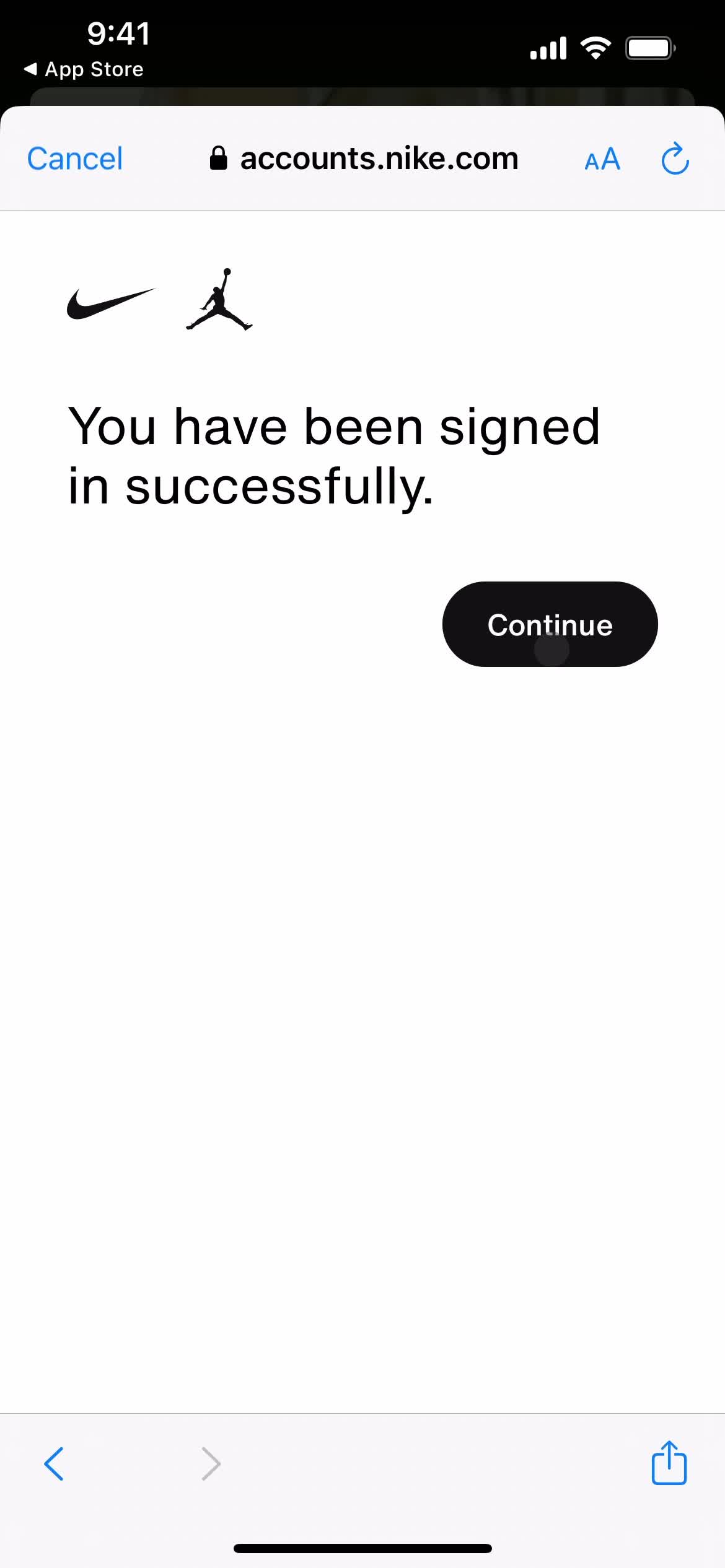 Onboarding screenshot