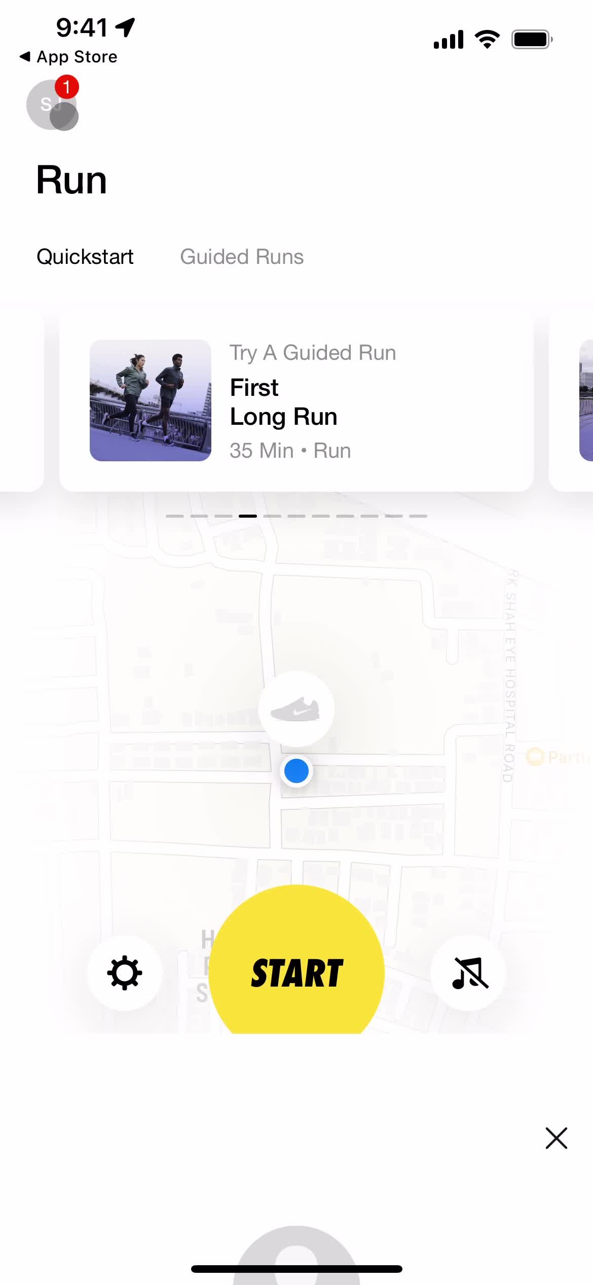 Onboarding screenshot