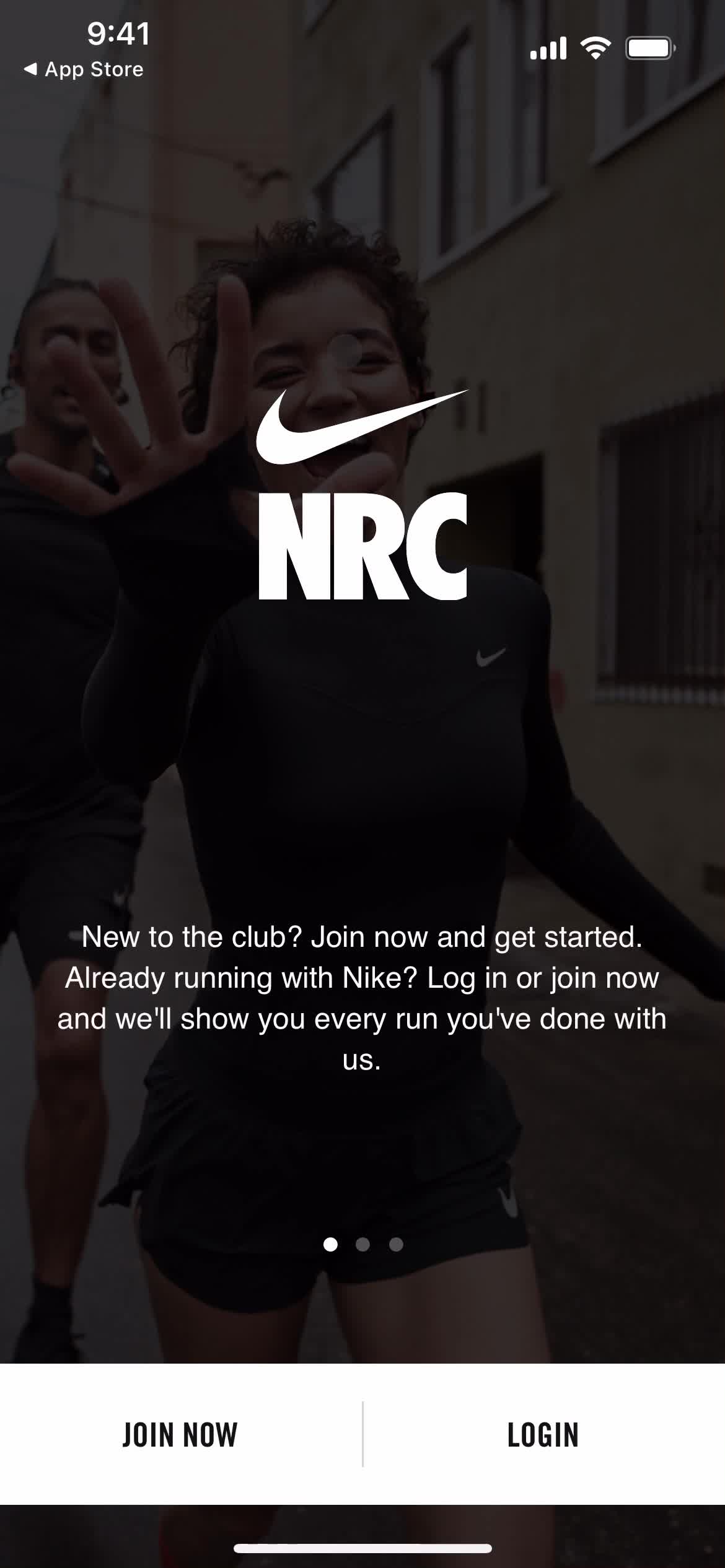 Onboarding screenshot
