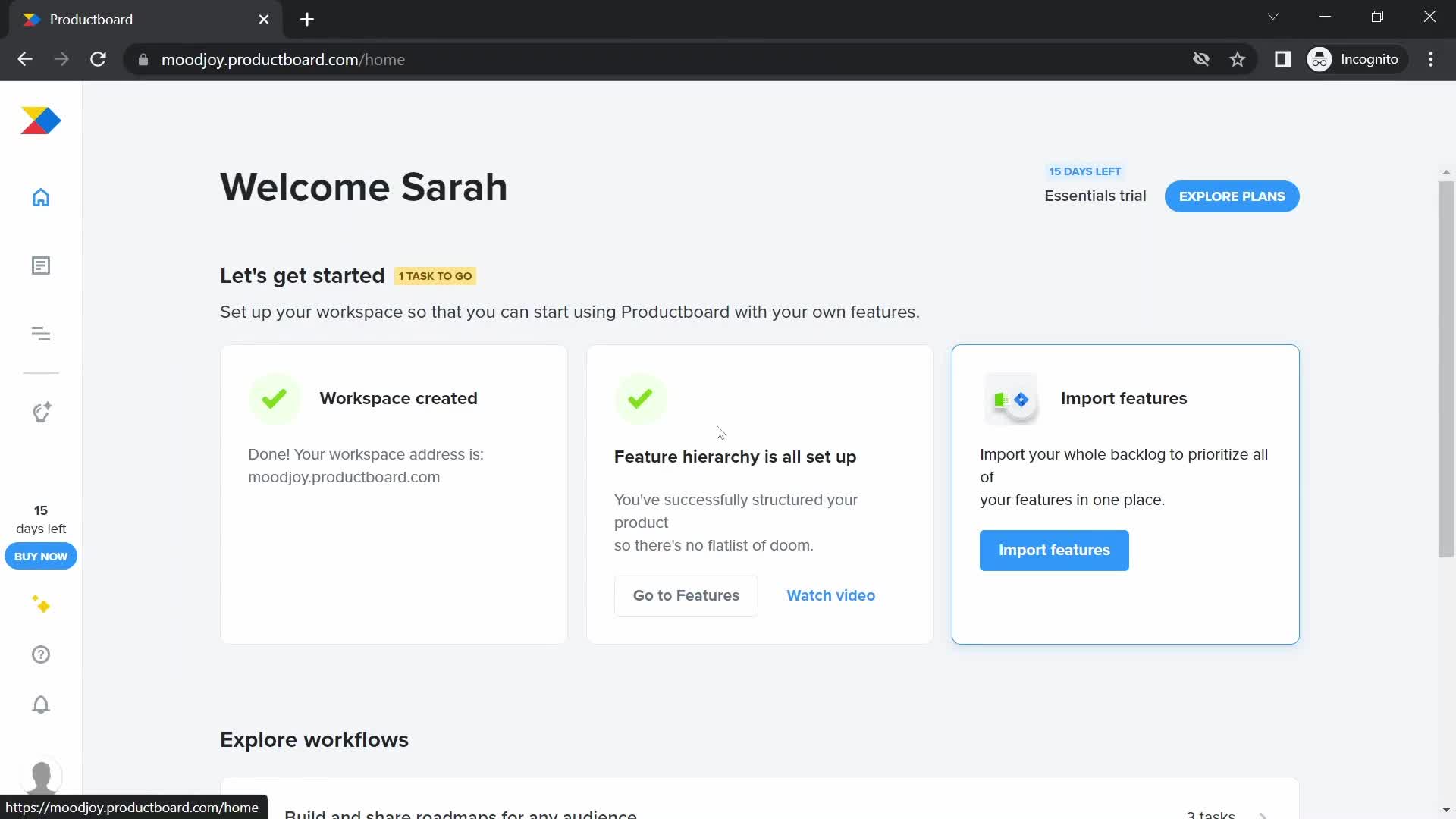Onboarding screenshot