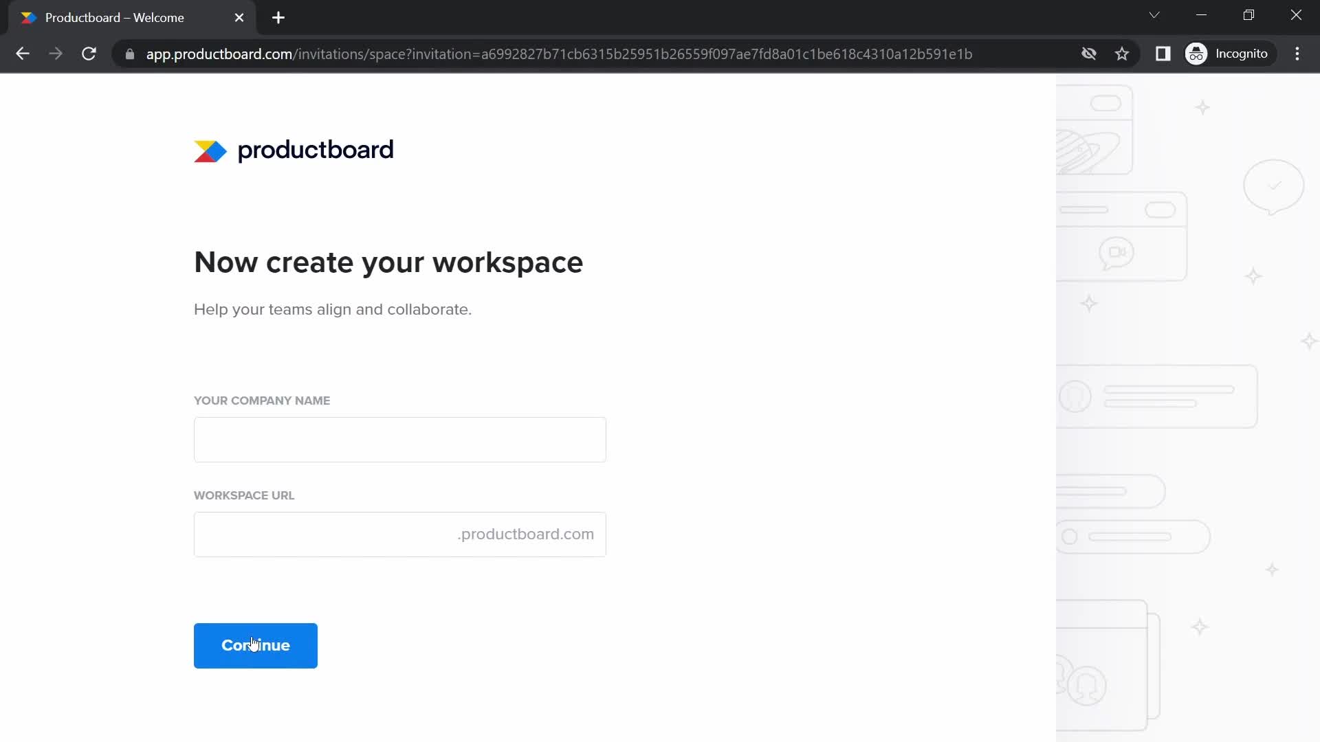 Onboarding screenshot