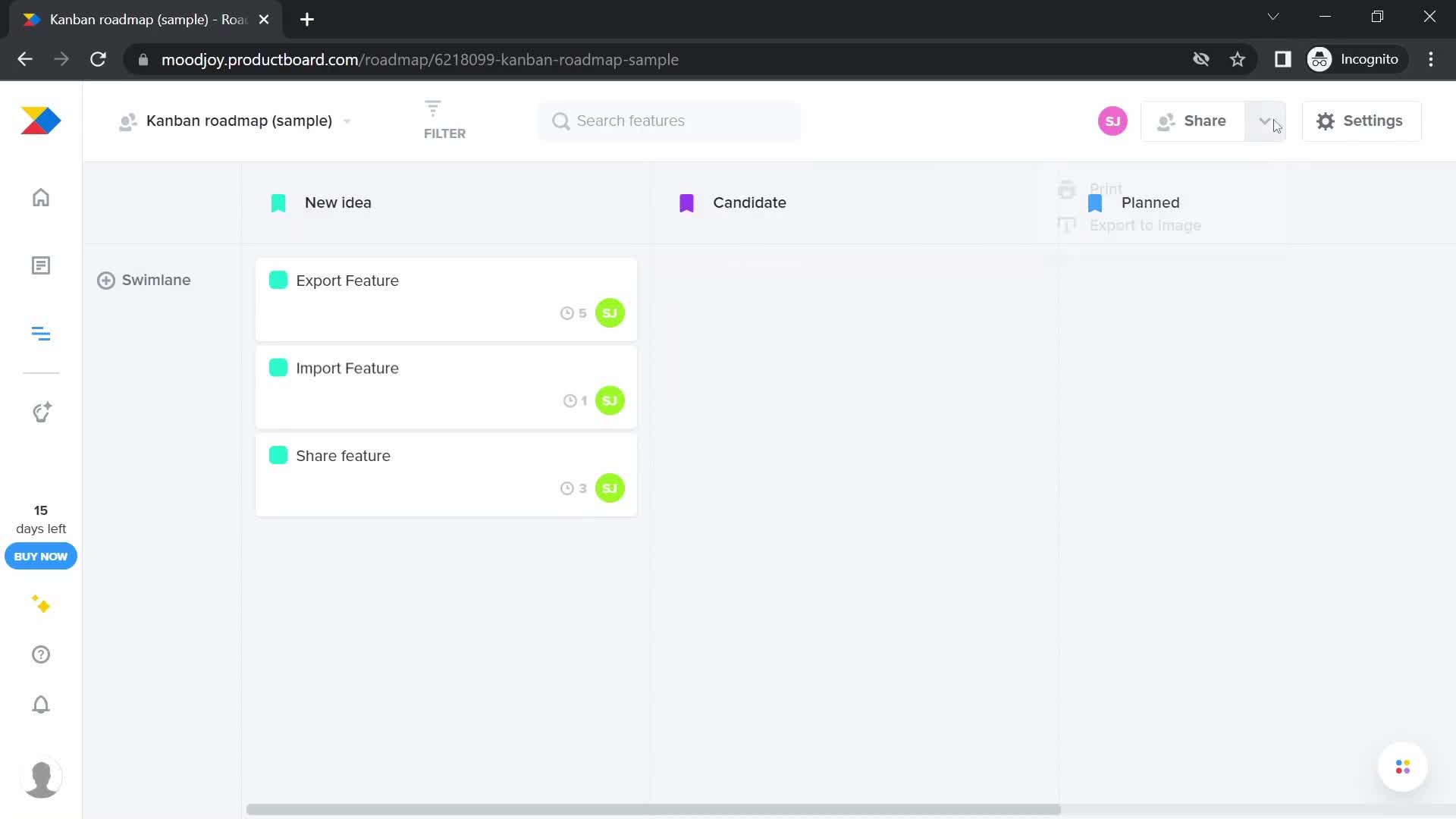 Onboarding screenshot