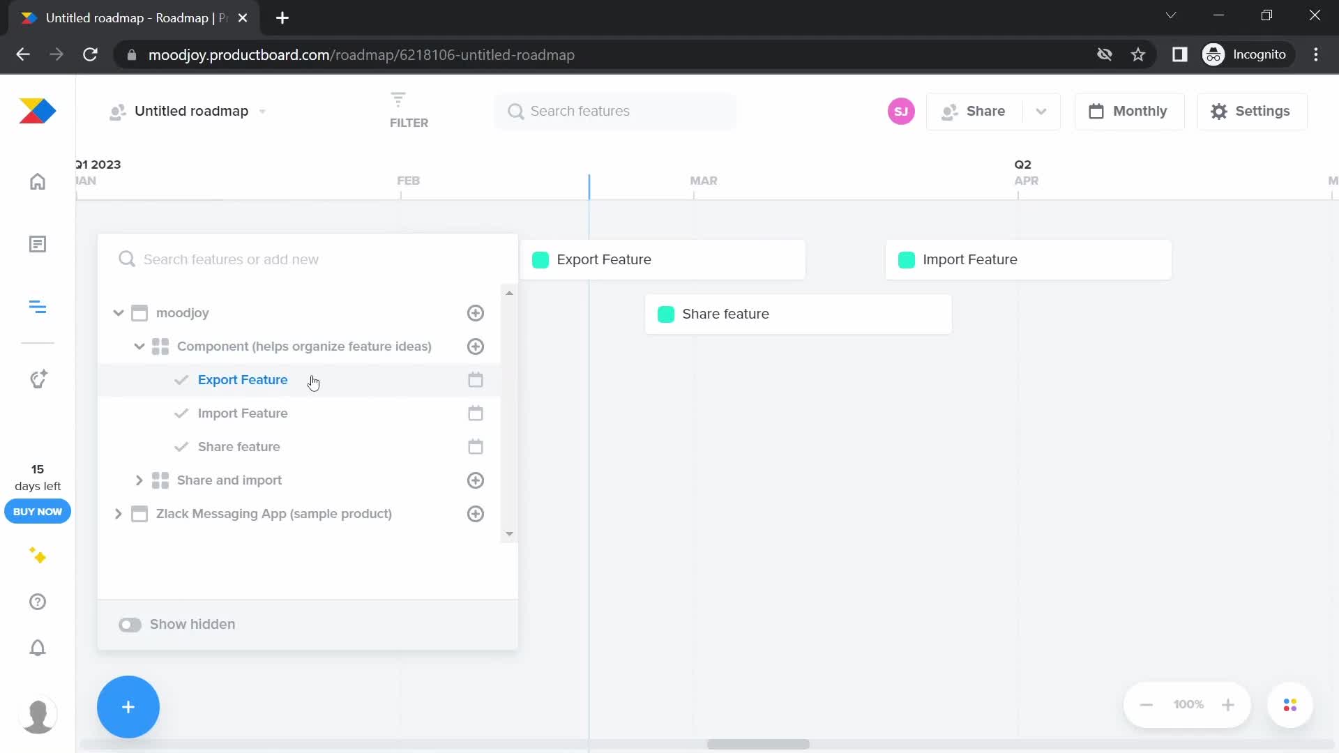 Onboarding screenshot