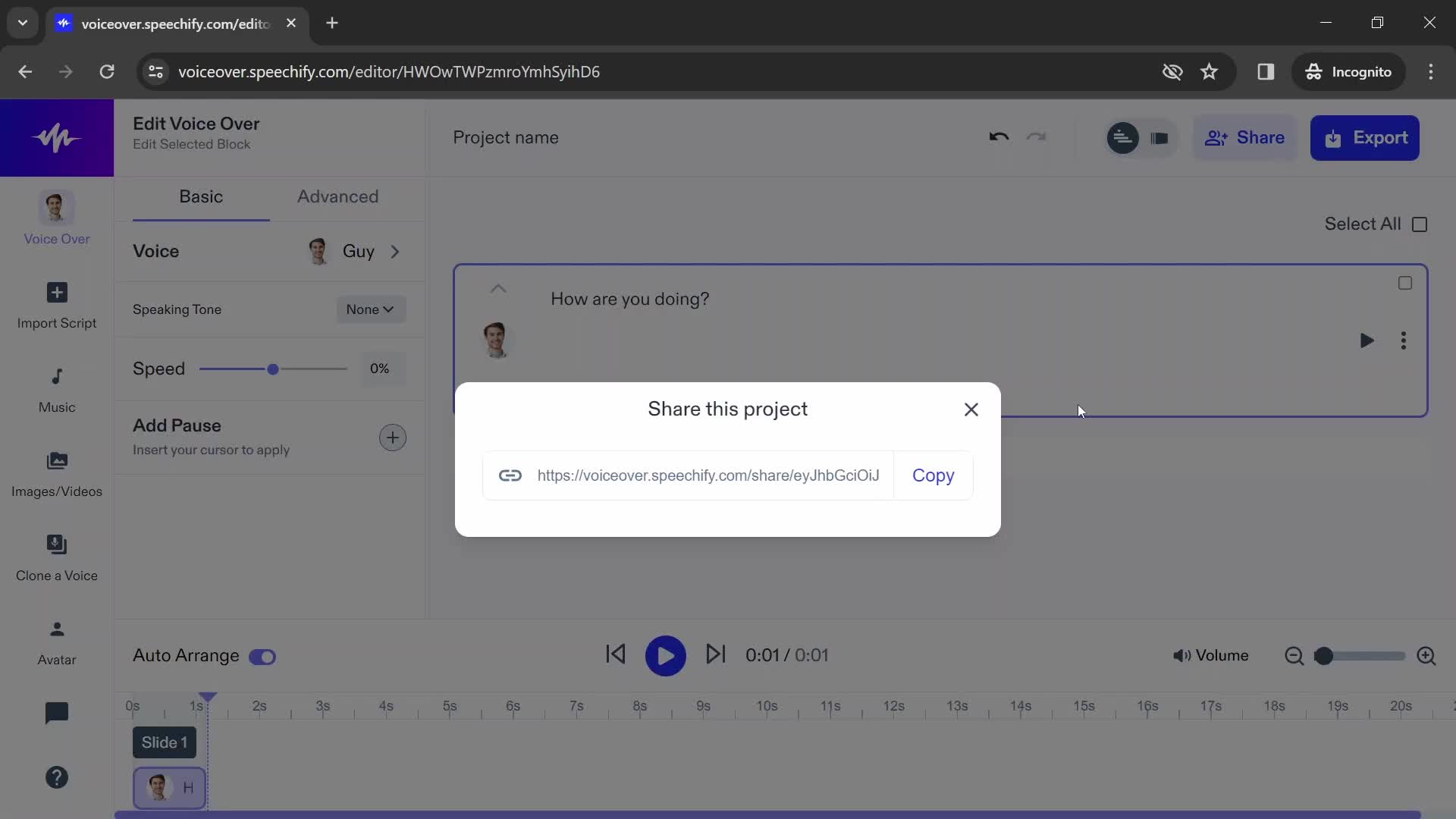 Onboarding on Speechify video thumbnail