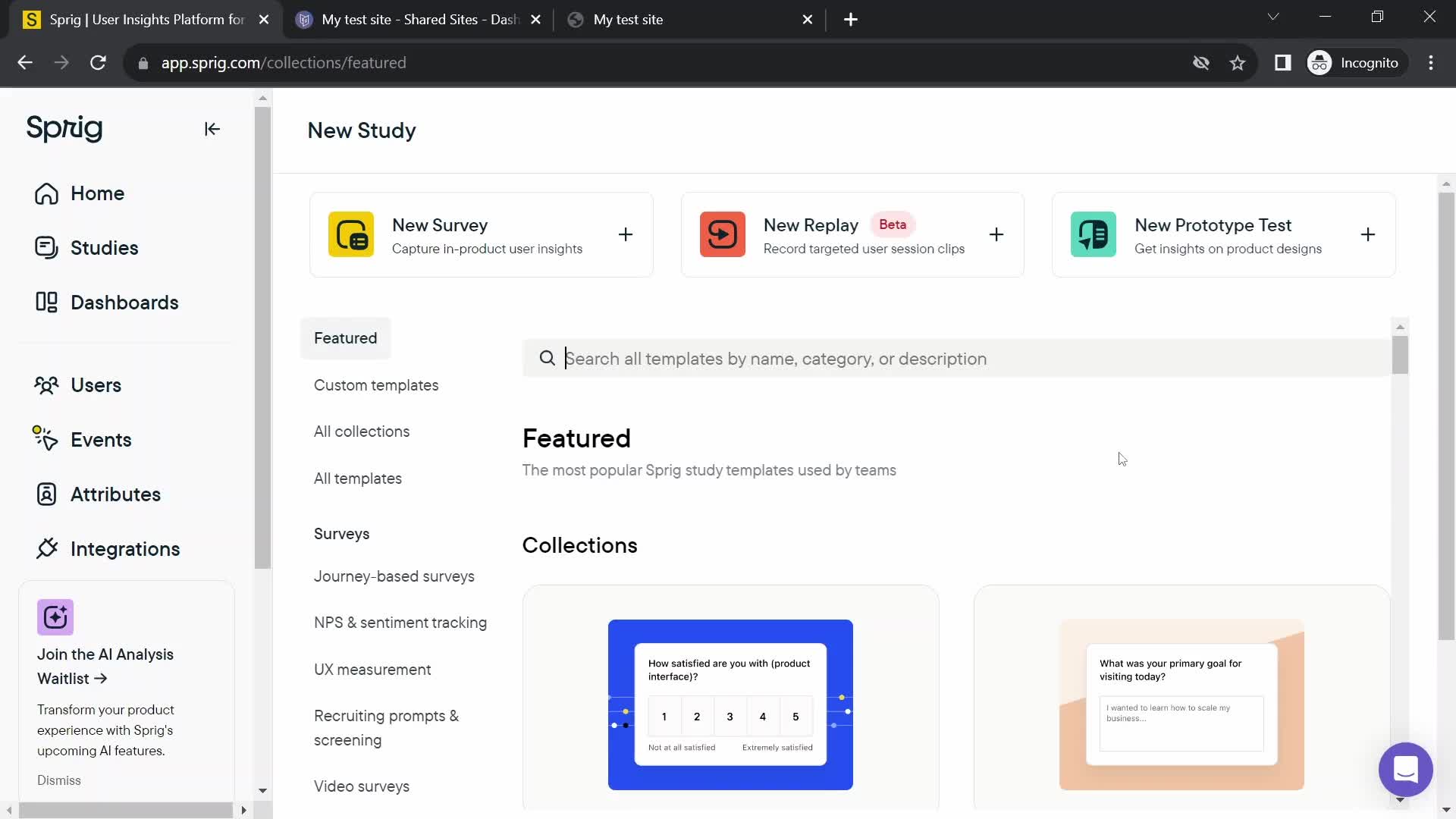Onboarding on Sprig video thumbnail
