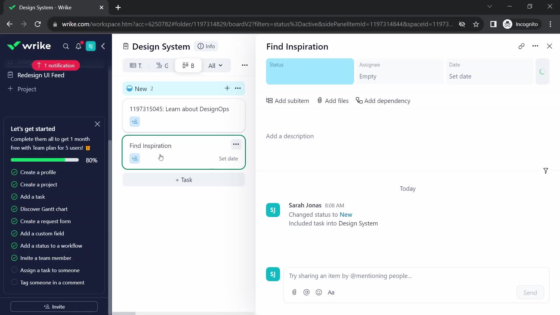 Onboarding screenshot