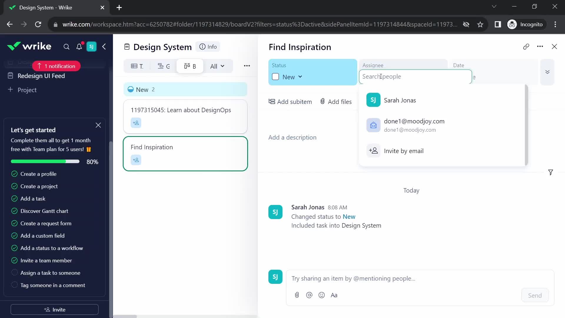 Onboarding screenshot