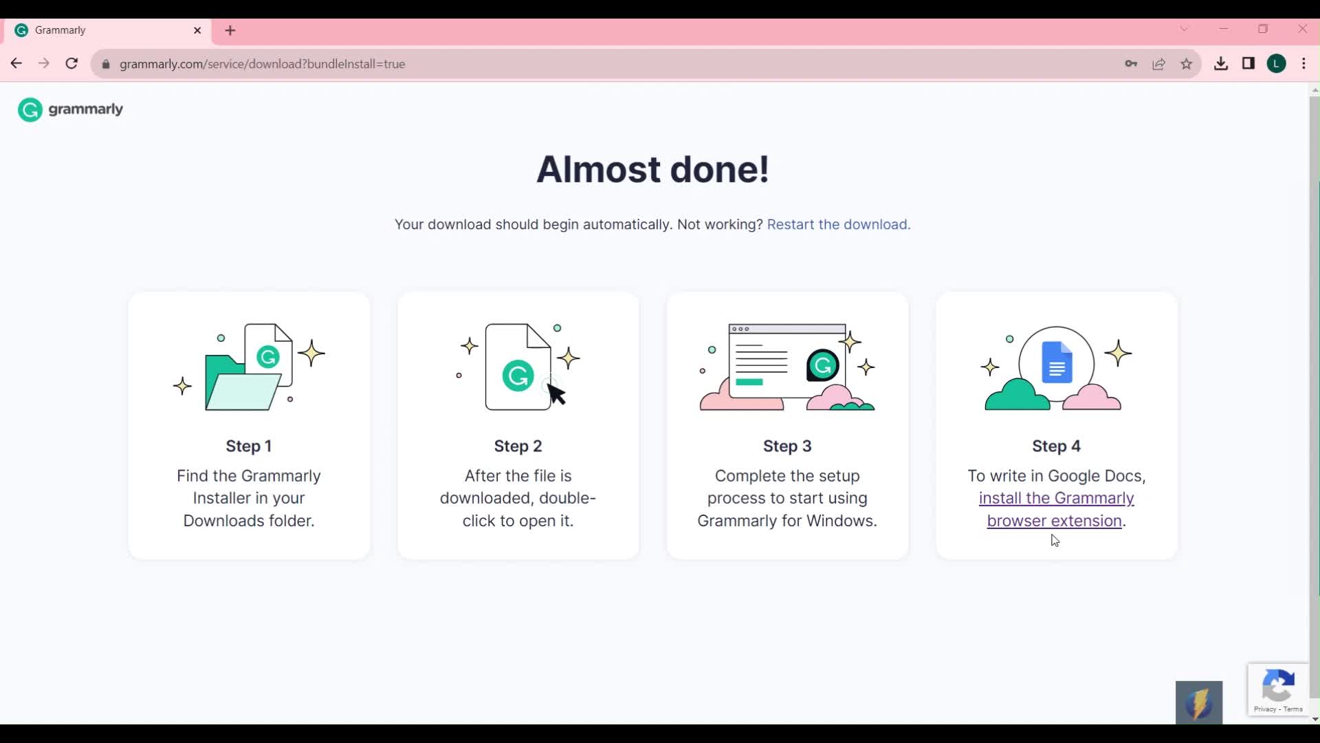 Onboarding screenshot