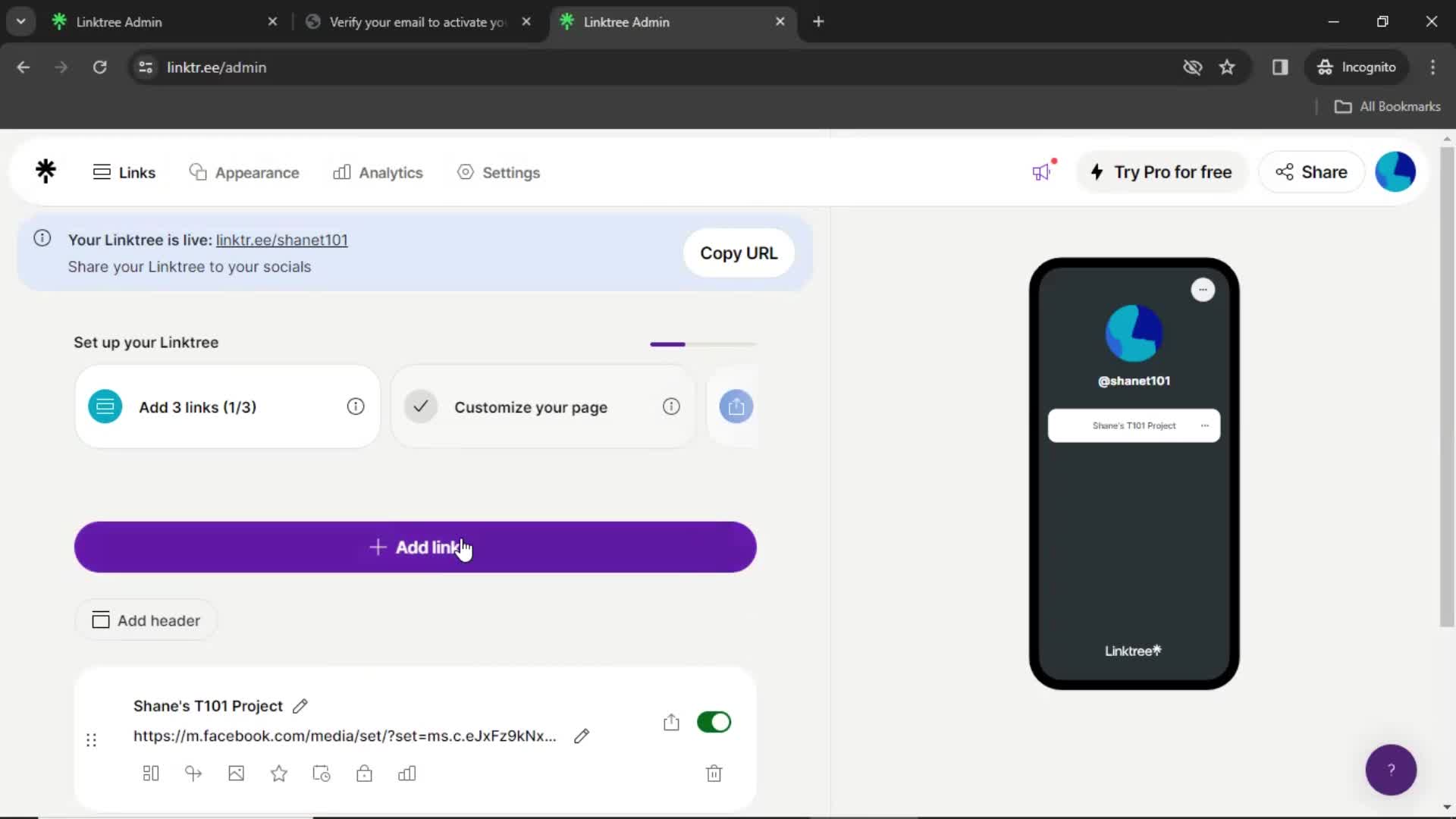 Onboarding screenshot