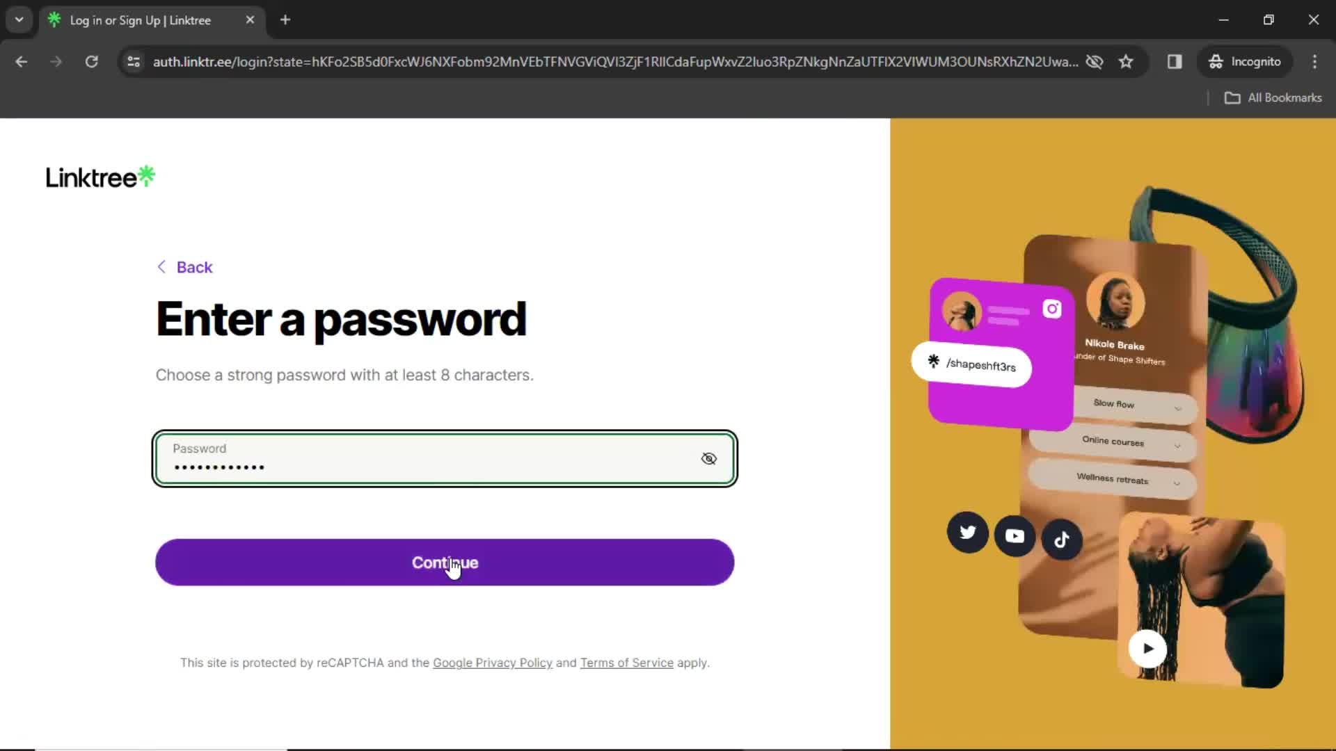 Onboarding screenshot