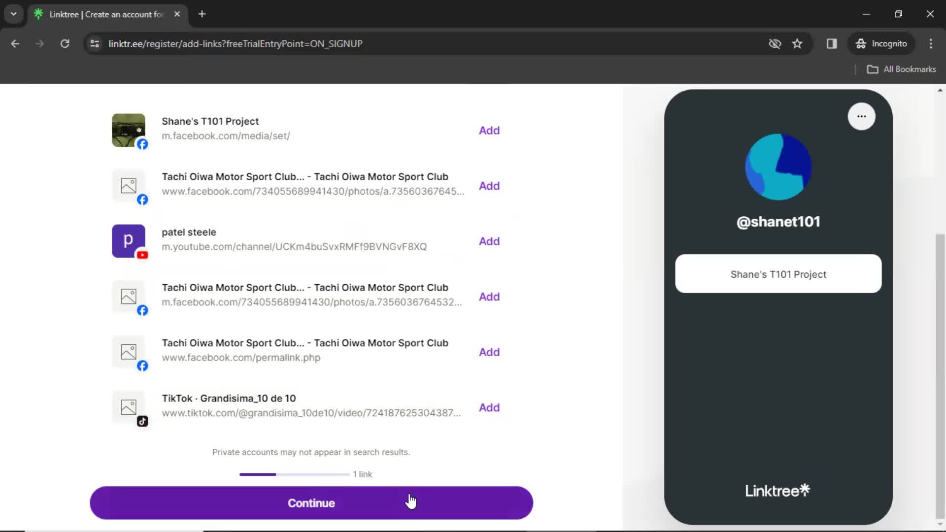 Onboarding screenshot