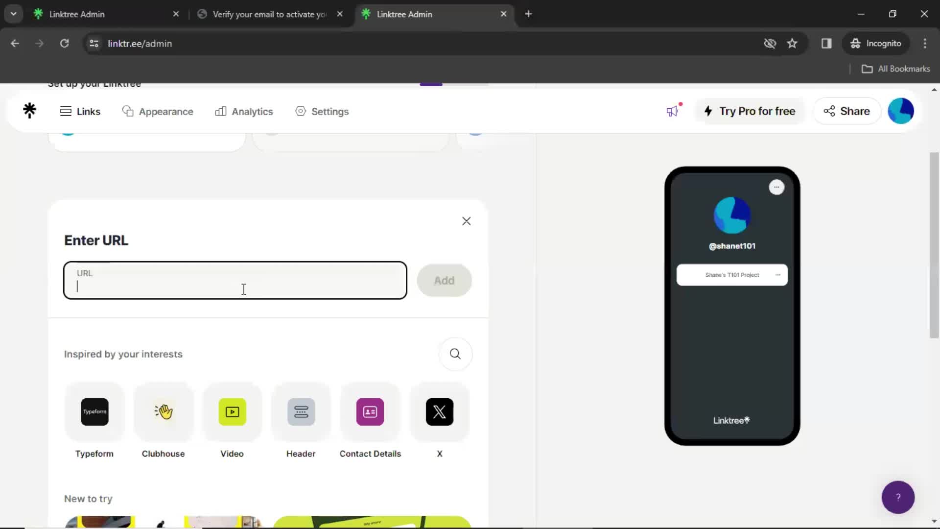 Onboarding screenshot