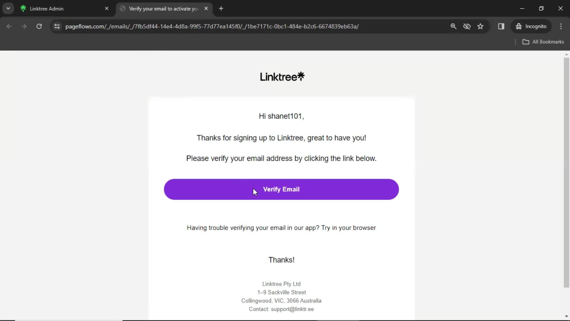 Onboarding screenshot