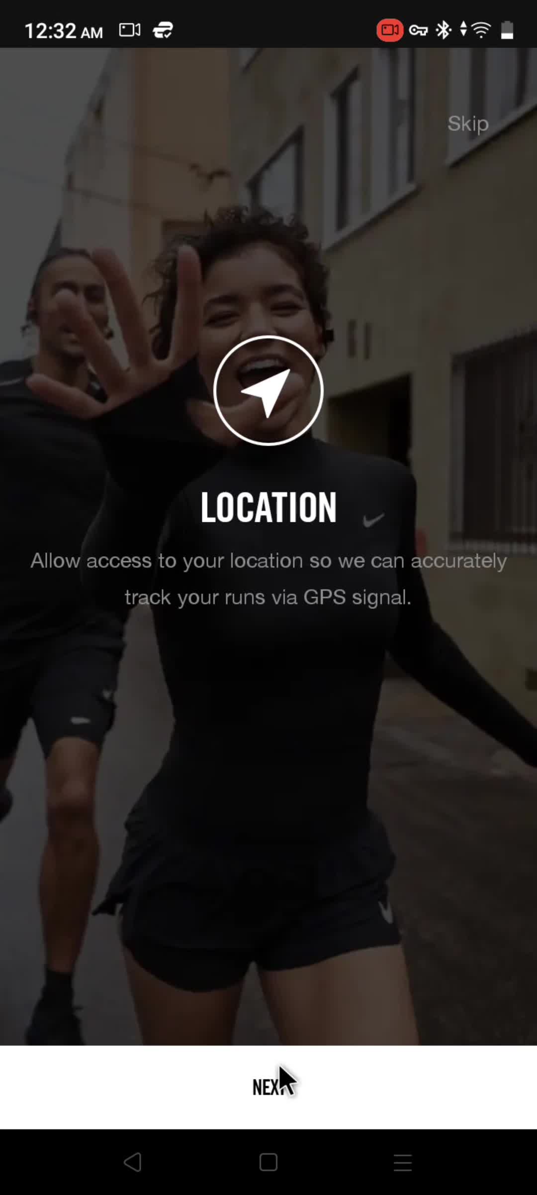Onboarding screenshot