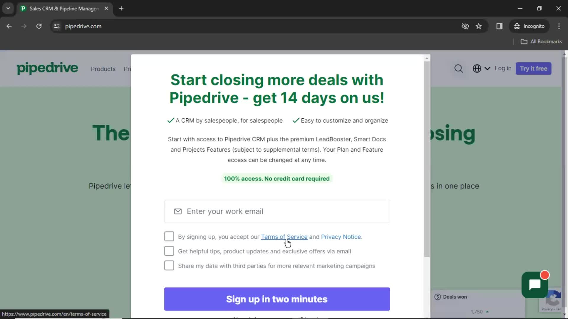 Onboarding on Pipedrive video thumbnail