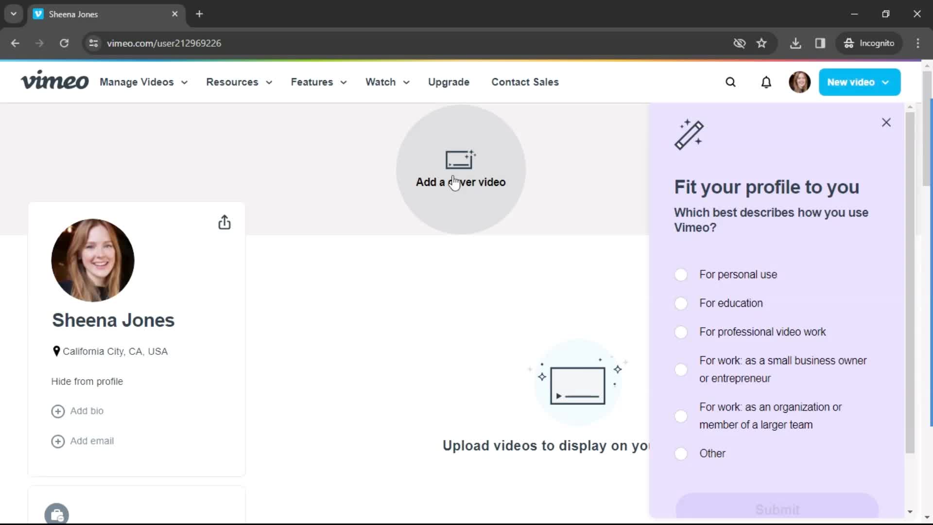Onboarding screenshot