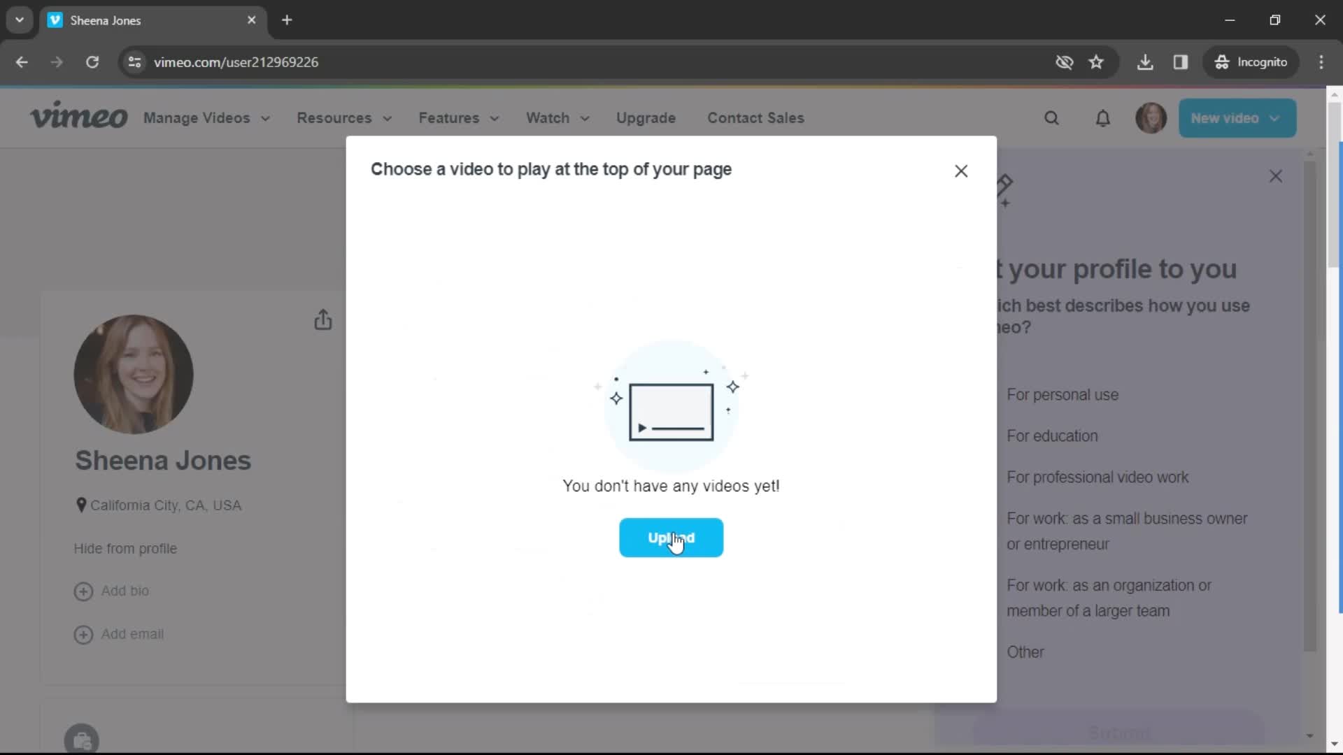 Onboarding screenshot