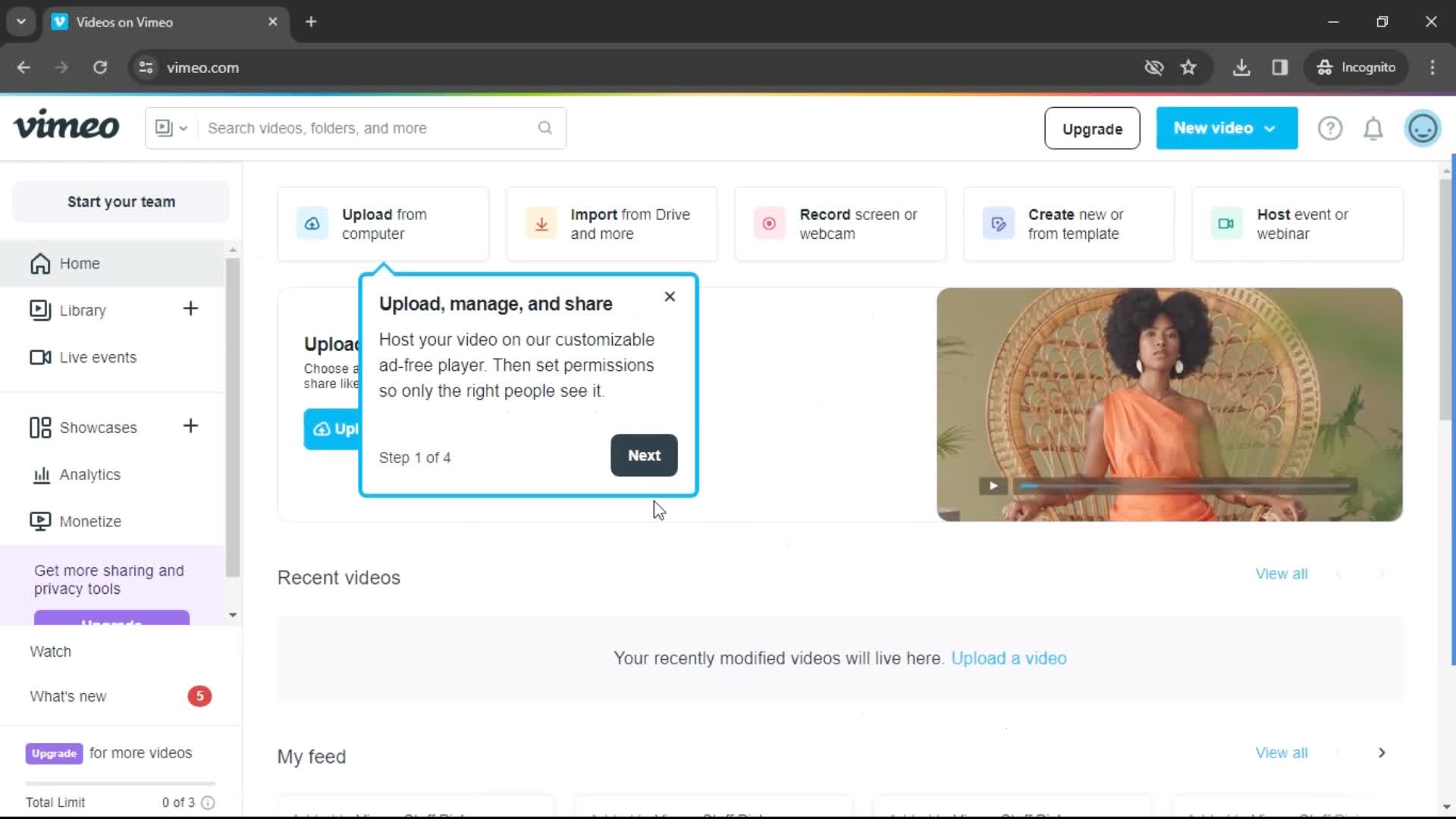 Onboarding screenshot