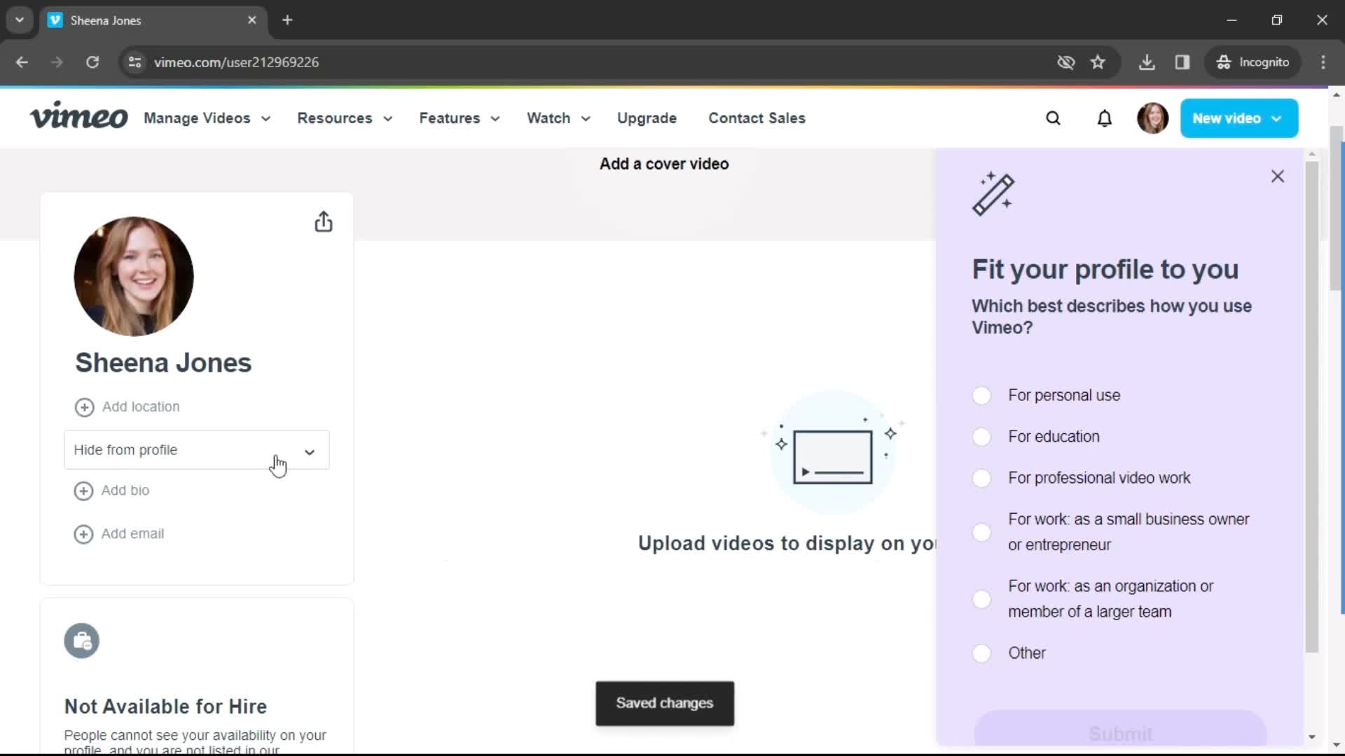 Onboarding screenshot