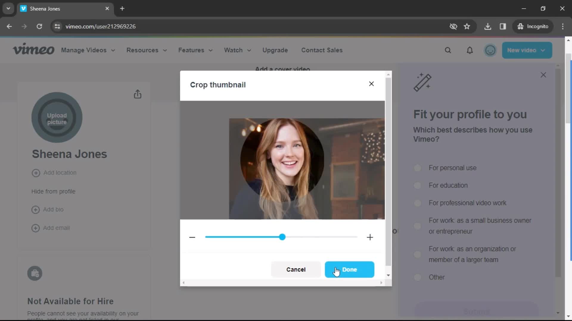 Onboarding screenshot
