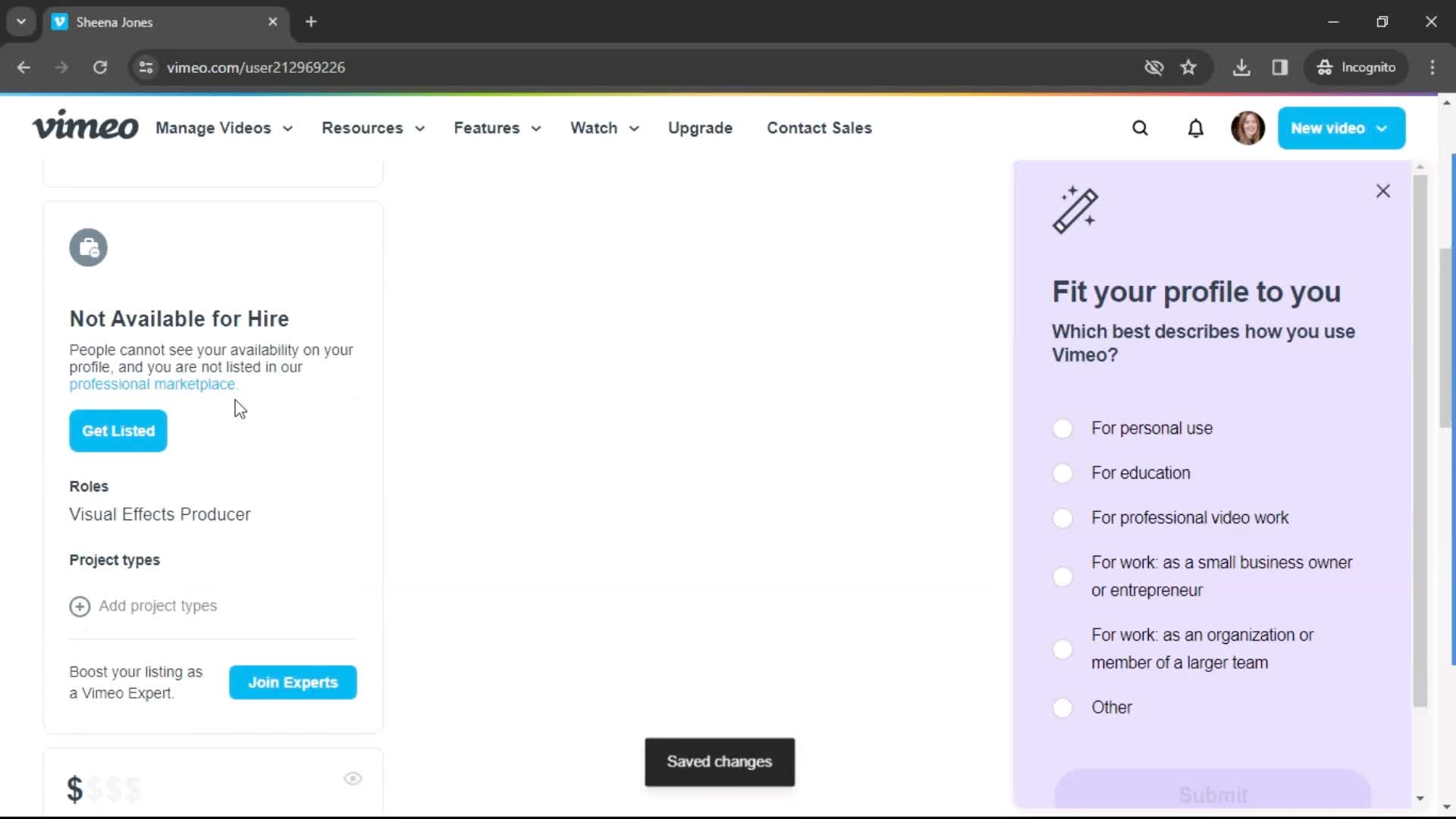 Onboarding screenshot