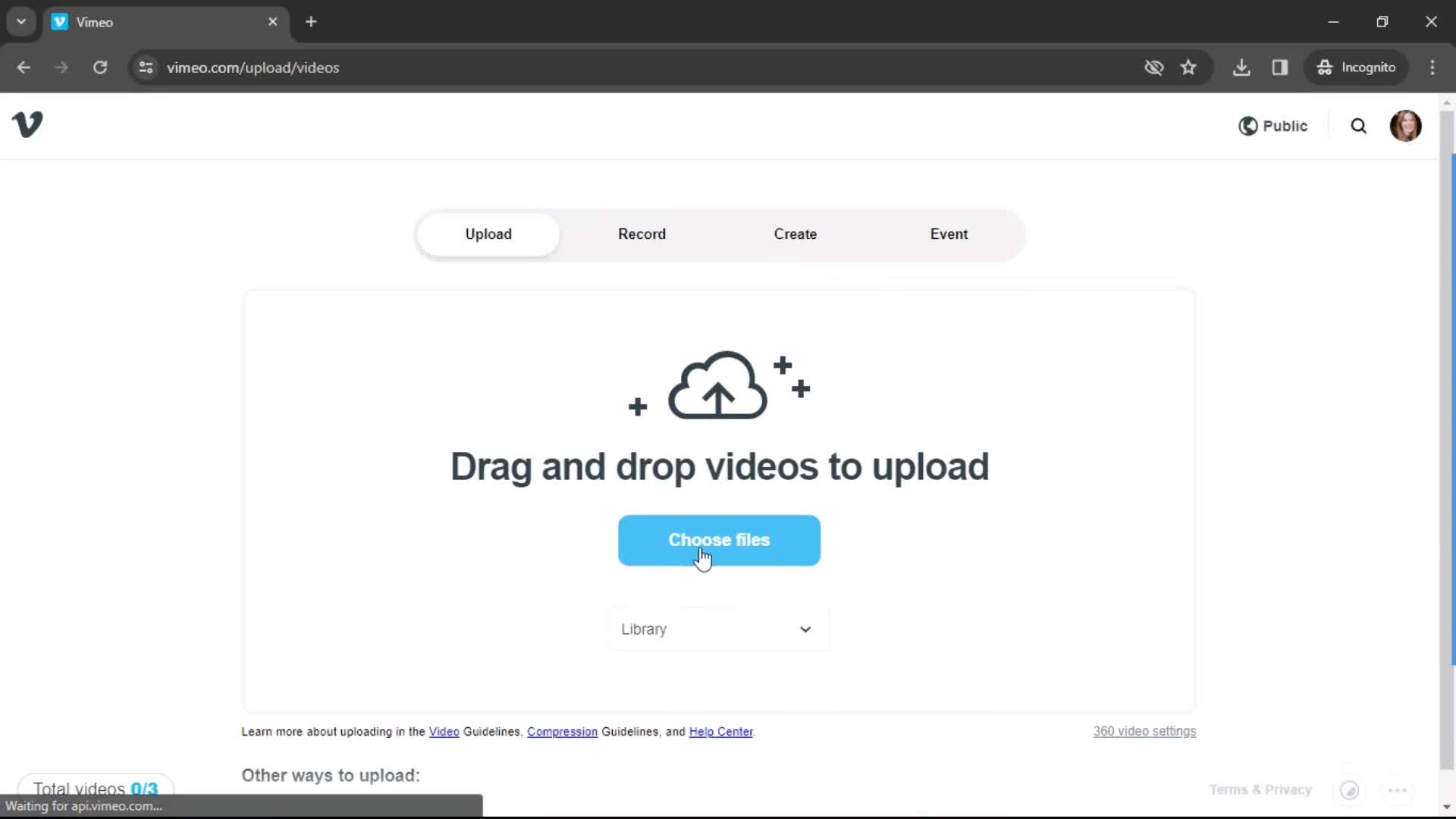 Onboarding screenshot