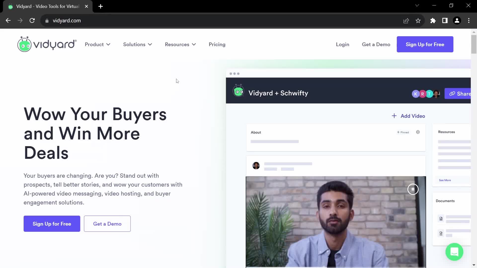 Onboarding on Vidyard video thumbnail