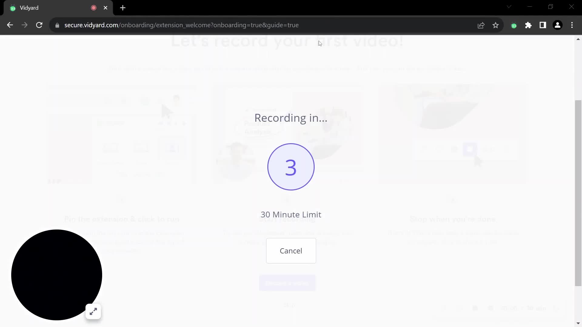 Onboarding screenshot