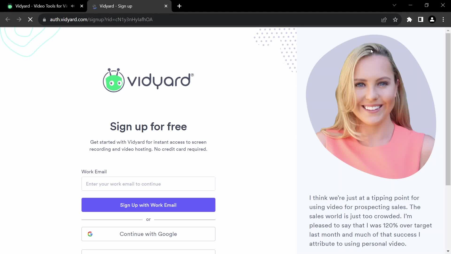 Onboarding on Vidyard video thumbnail