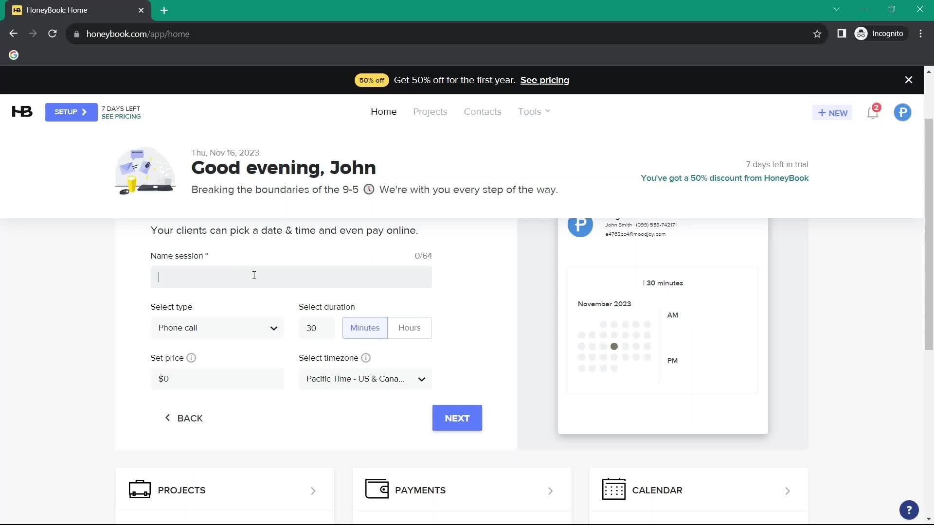 Onboarding screenshot