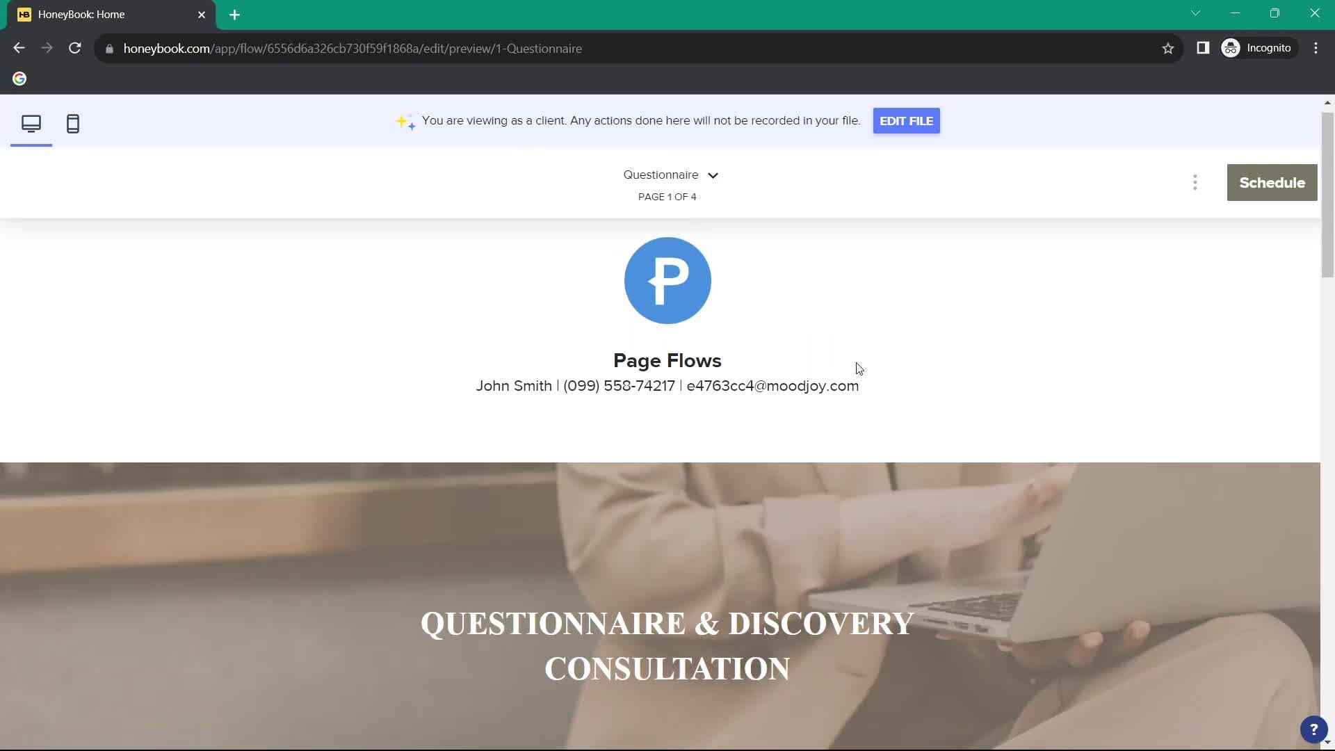 Onboarding screenshot