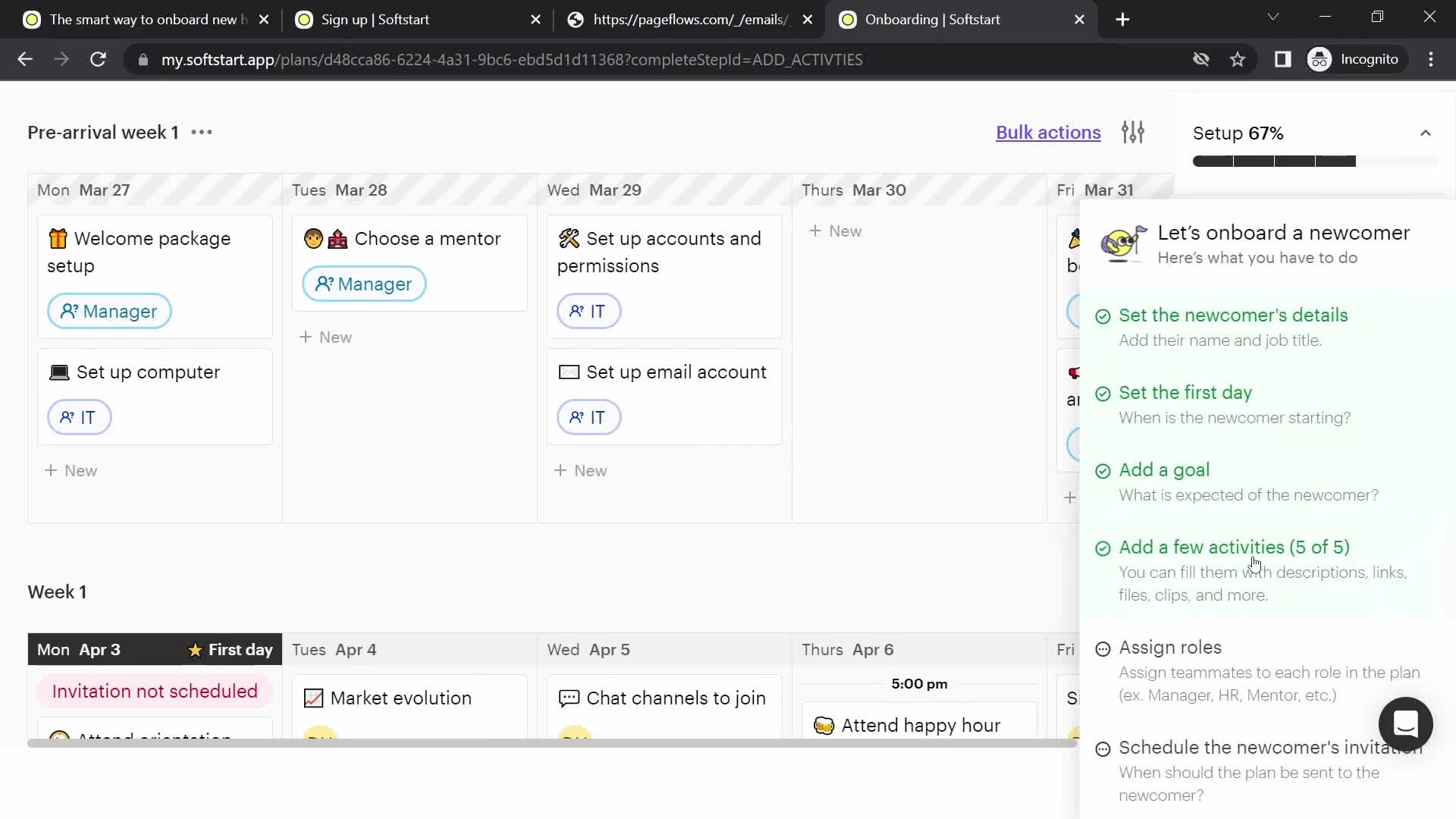 Onboarding screenshot