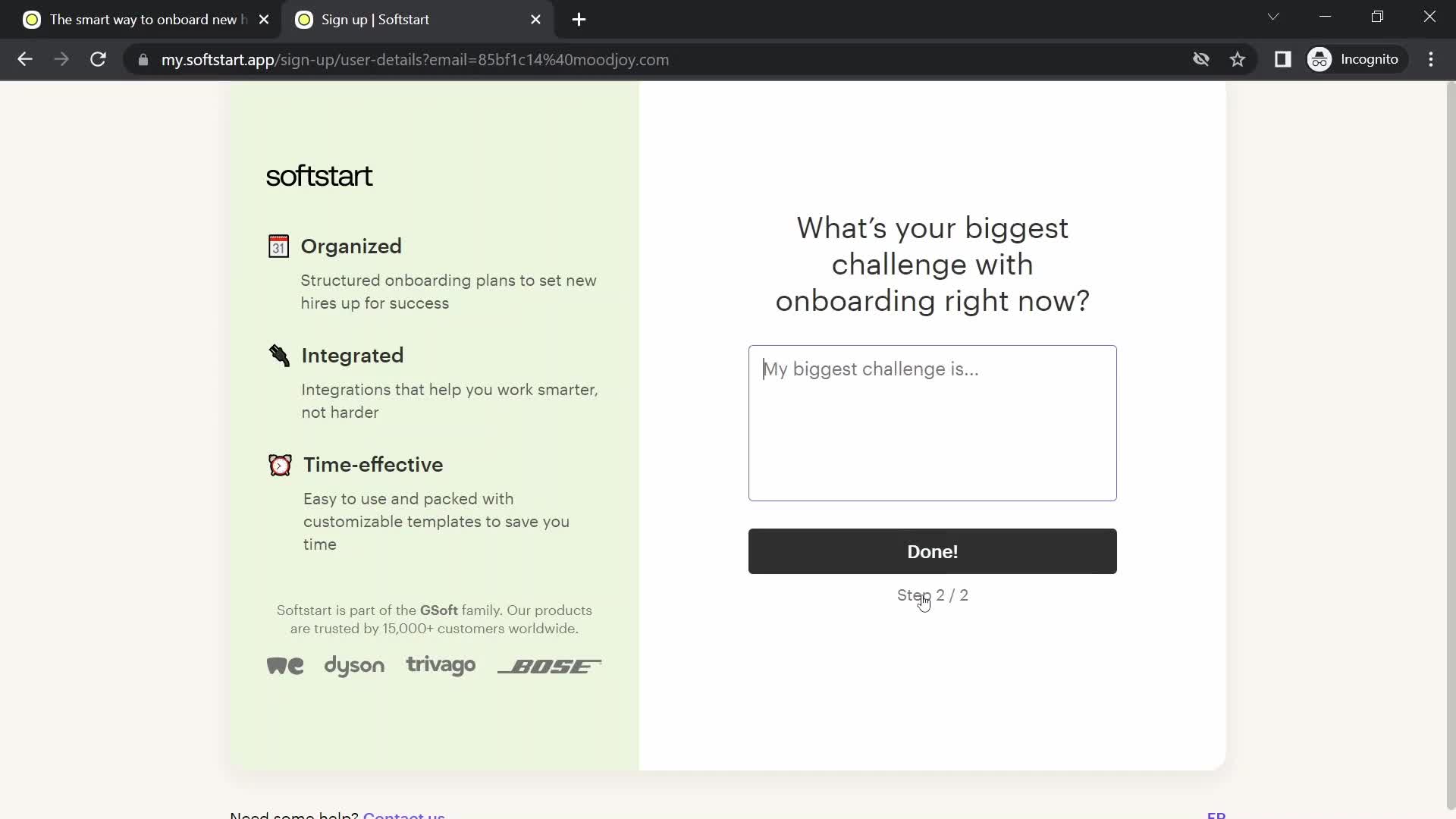 Onboarding on Softstart video thumbnail