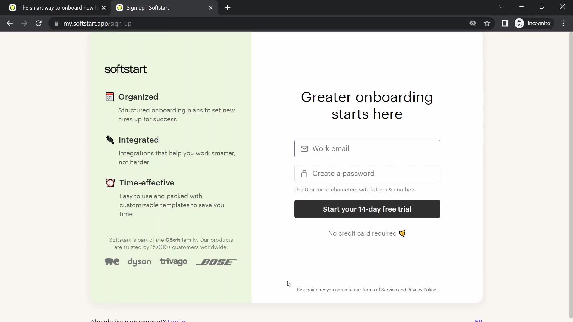Onboarding on Softstart video thumbnail