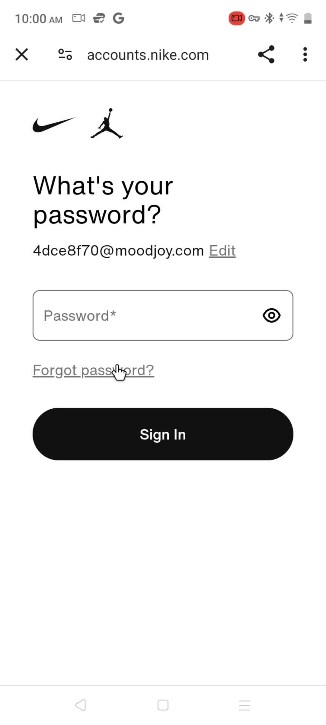 Resetting password on Nike Run Club video thumbnail