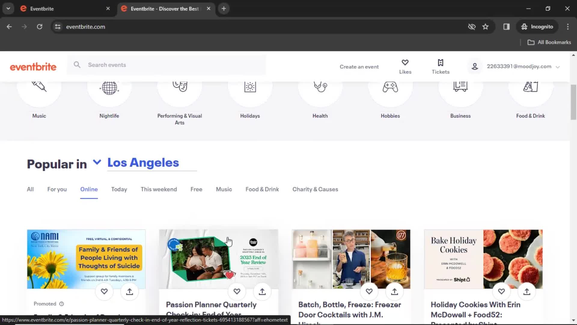 Saving on Eventbrite video thumbnail