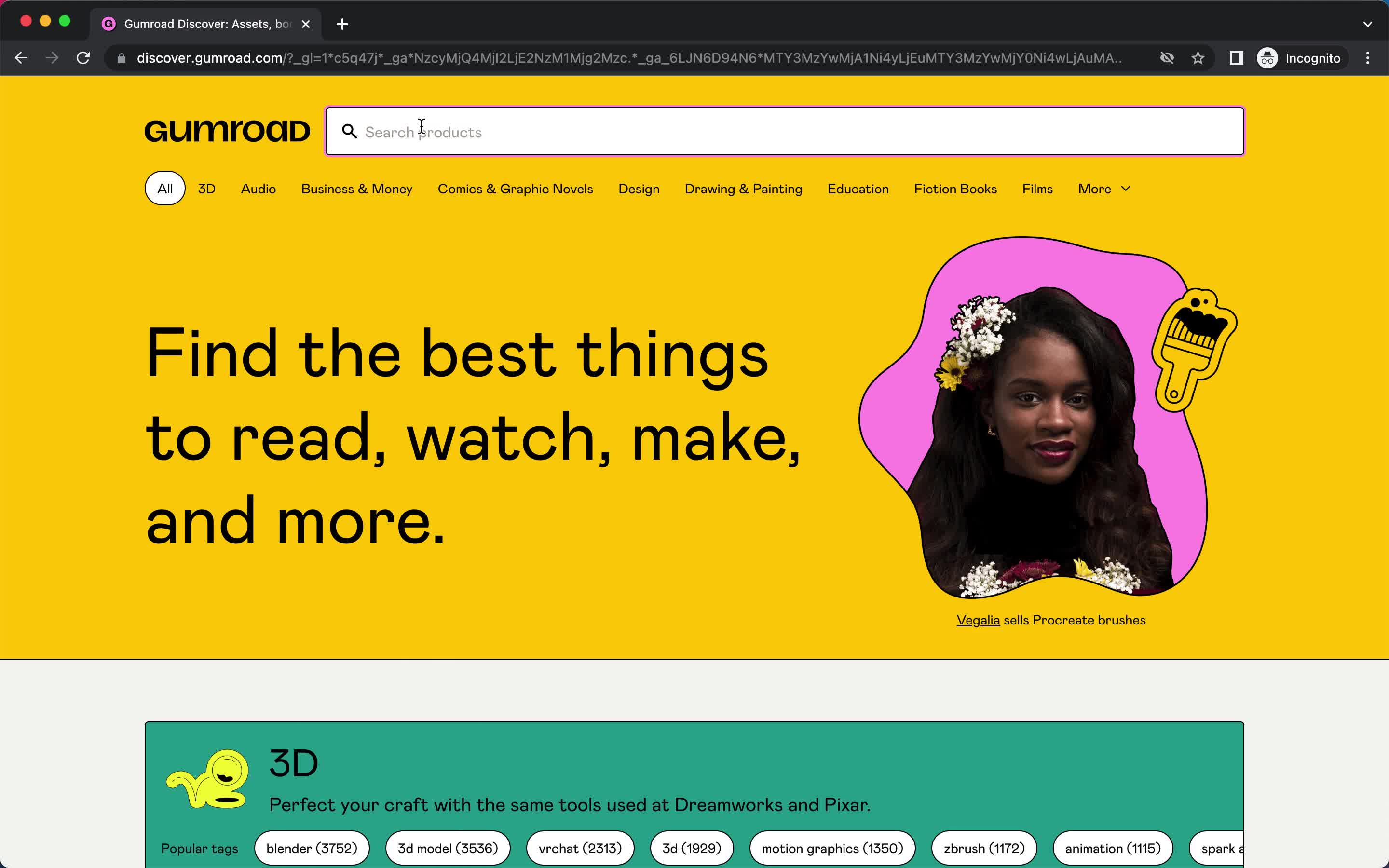 Searching on Gumroad video thumbnail
