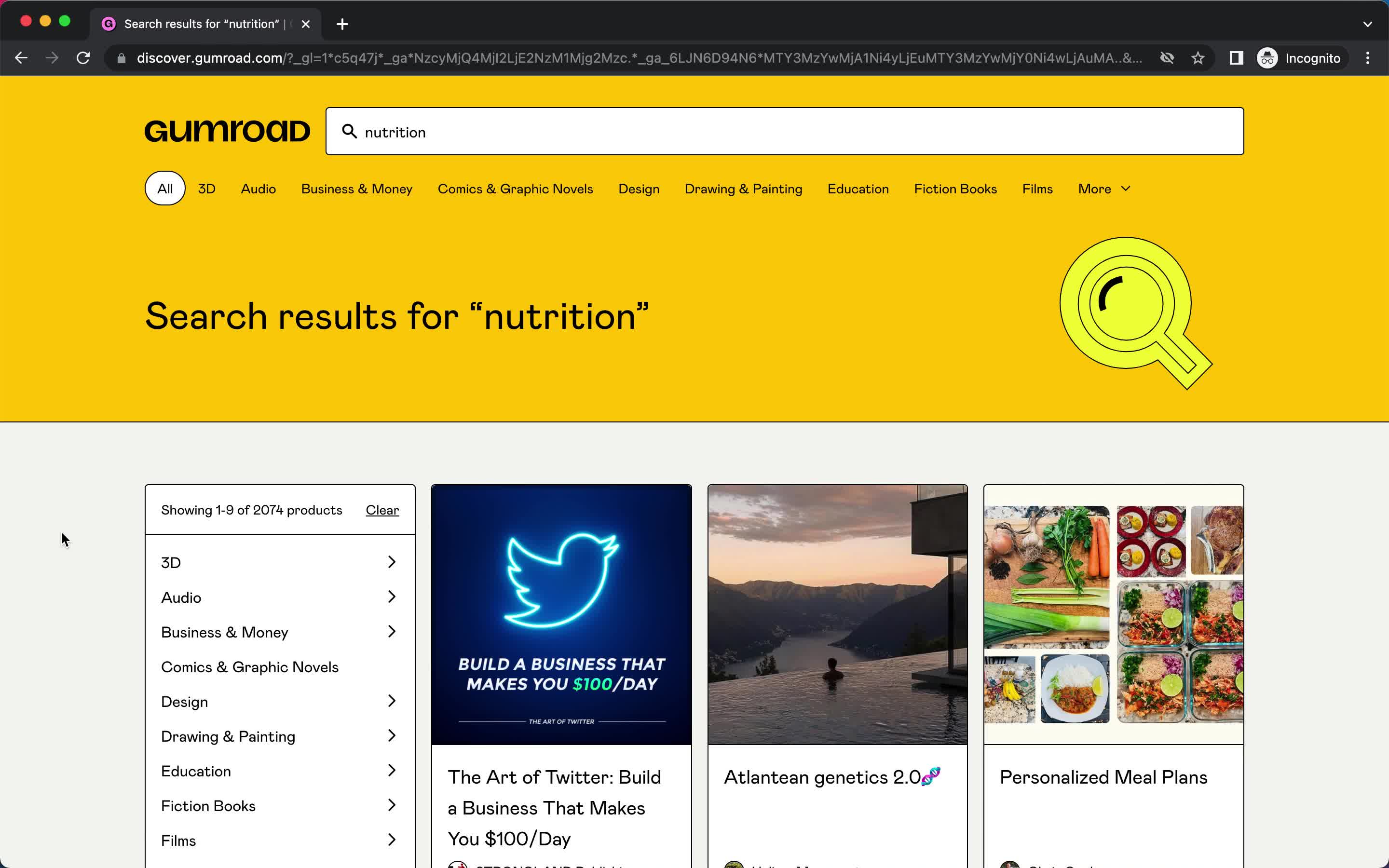 Searching on Gumroad video thumbnail